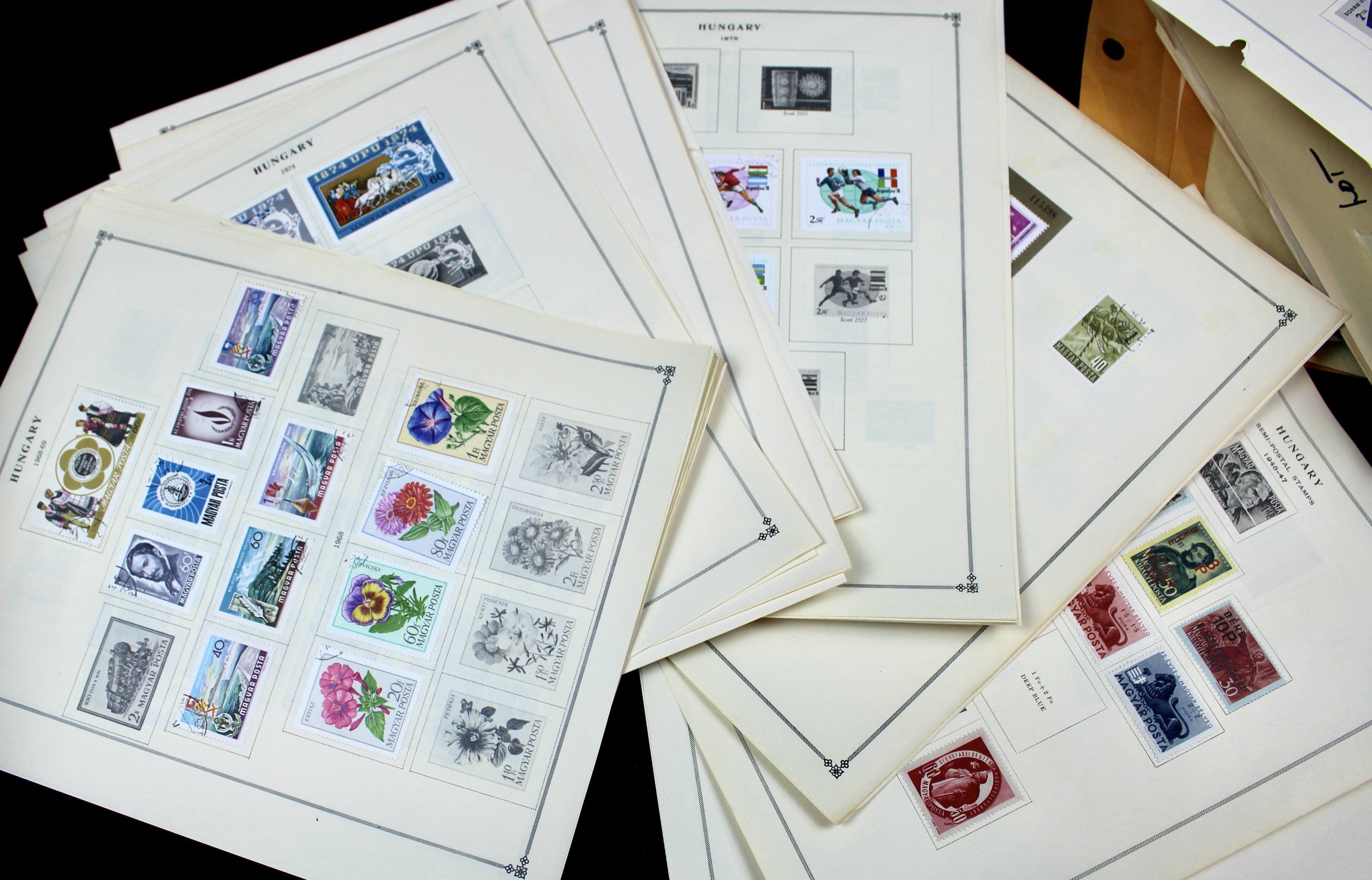 Over Sixteen Pounds of Foreign Postage Stamps