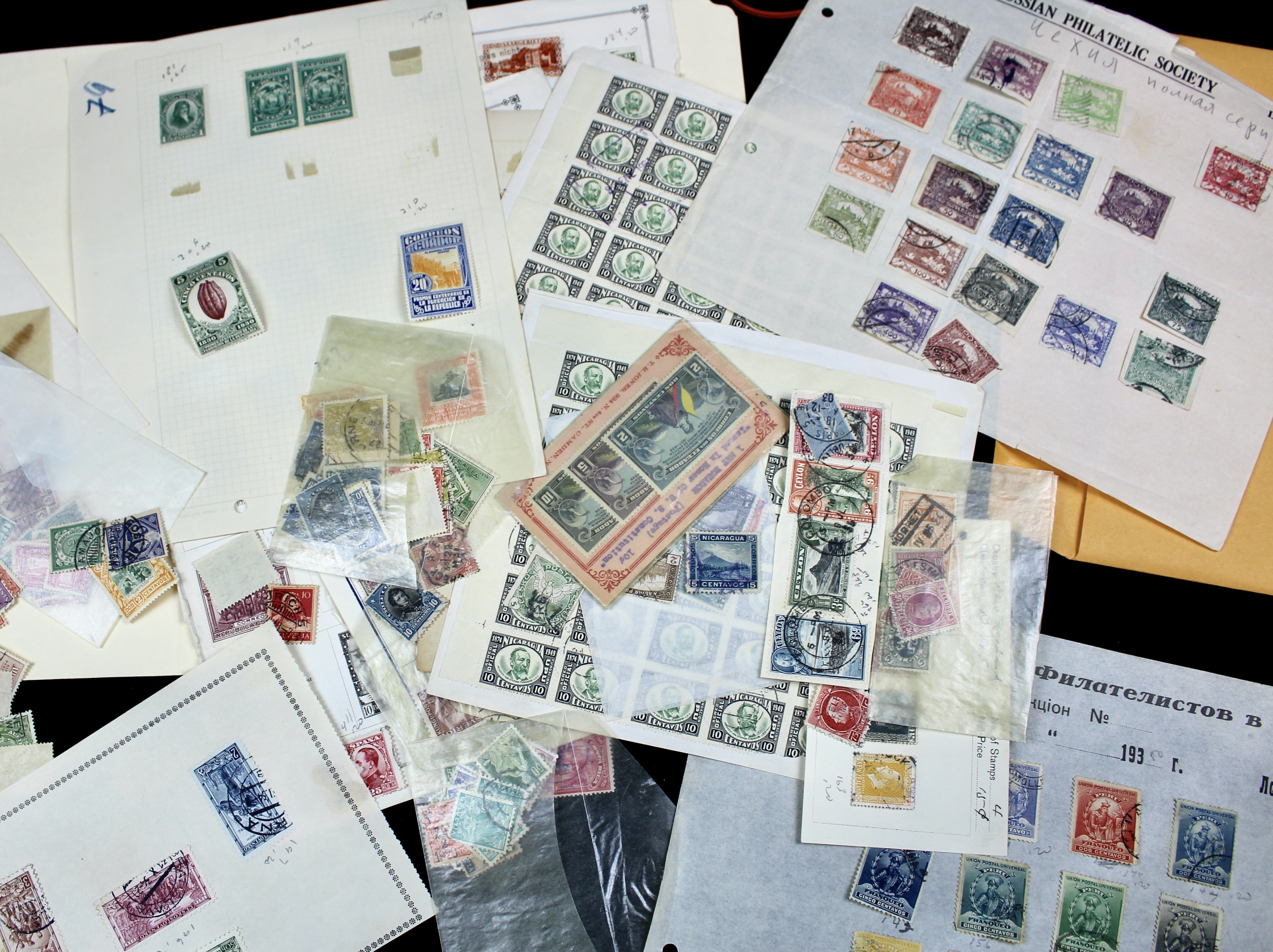 Over Sixteen Pounds of Foreign Postage Stamps