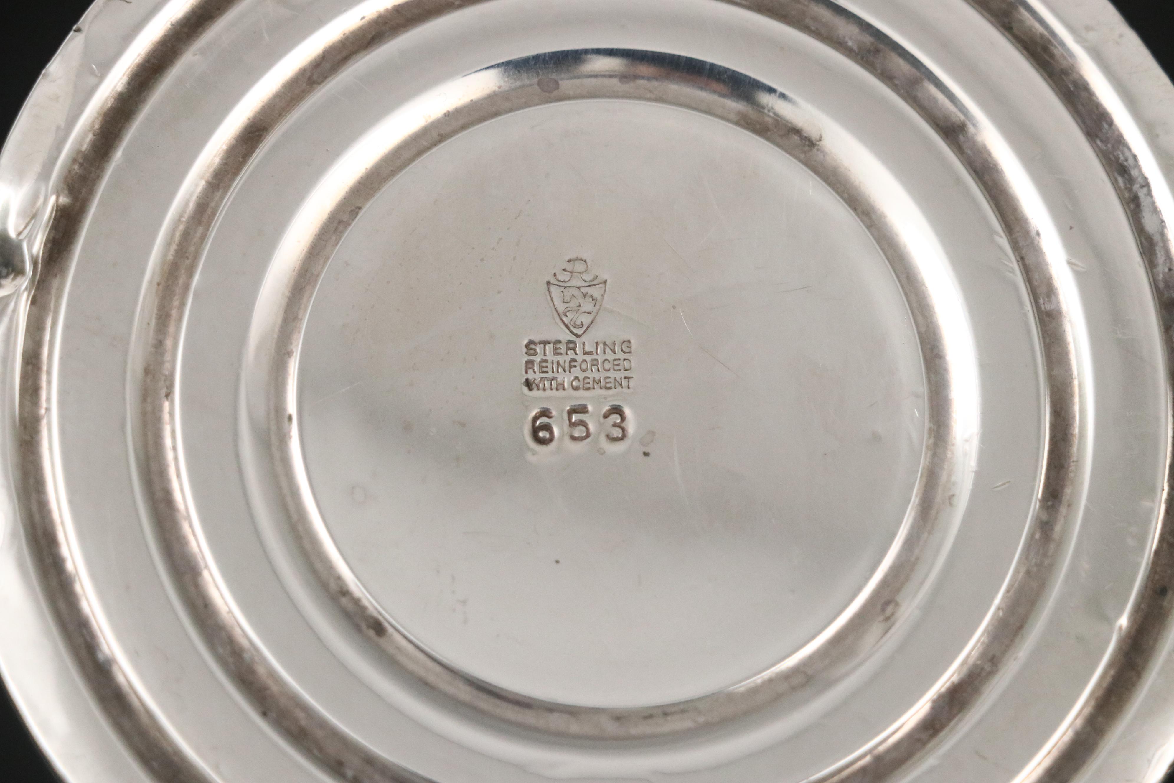 Towle, Revere and Fisher Sterling Silver Candlesticks