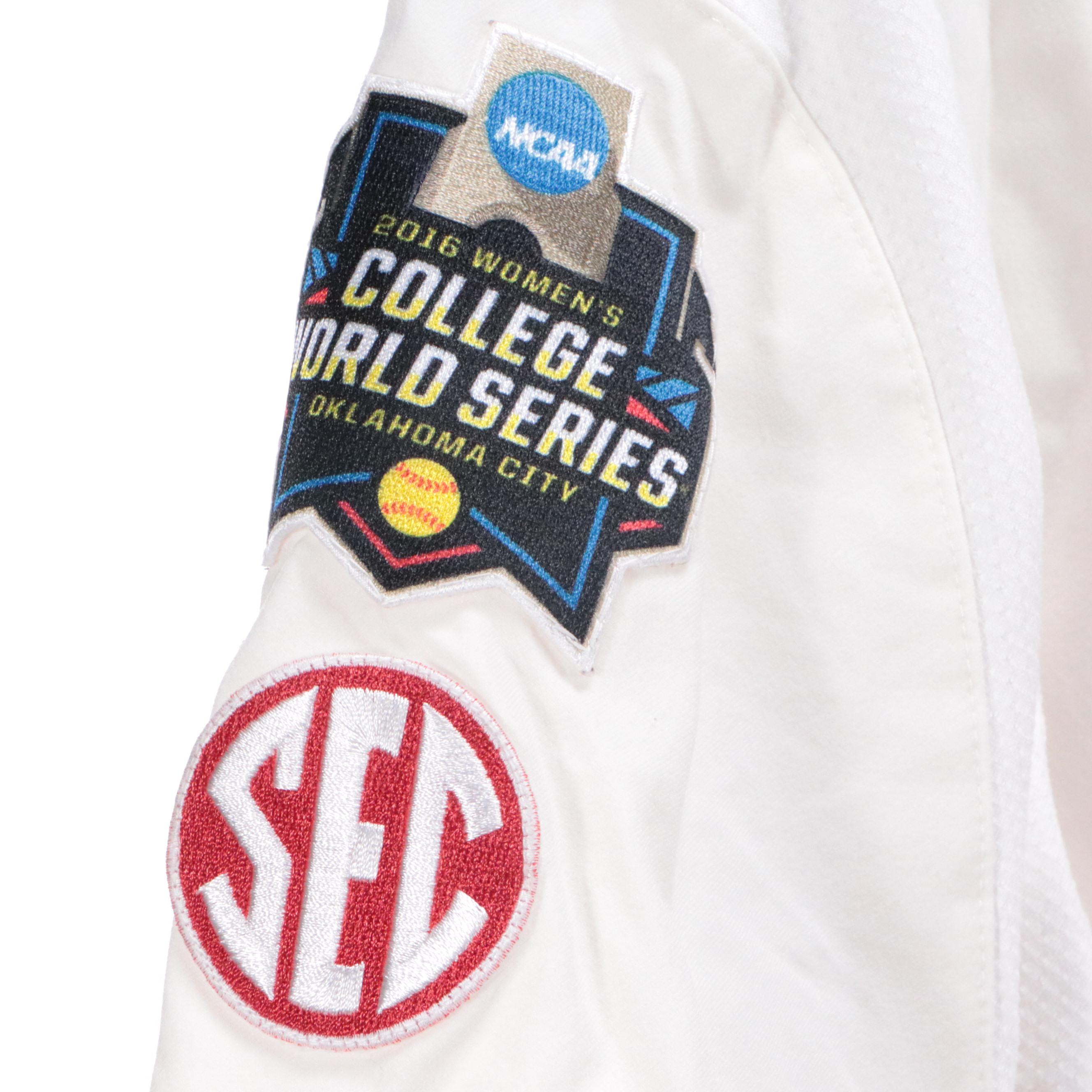 Kallie Case Signed and Game Worn University of Alabama Nike Softball Jersey