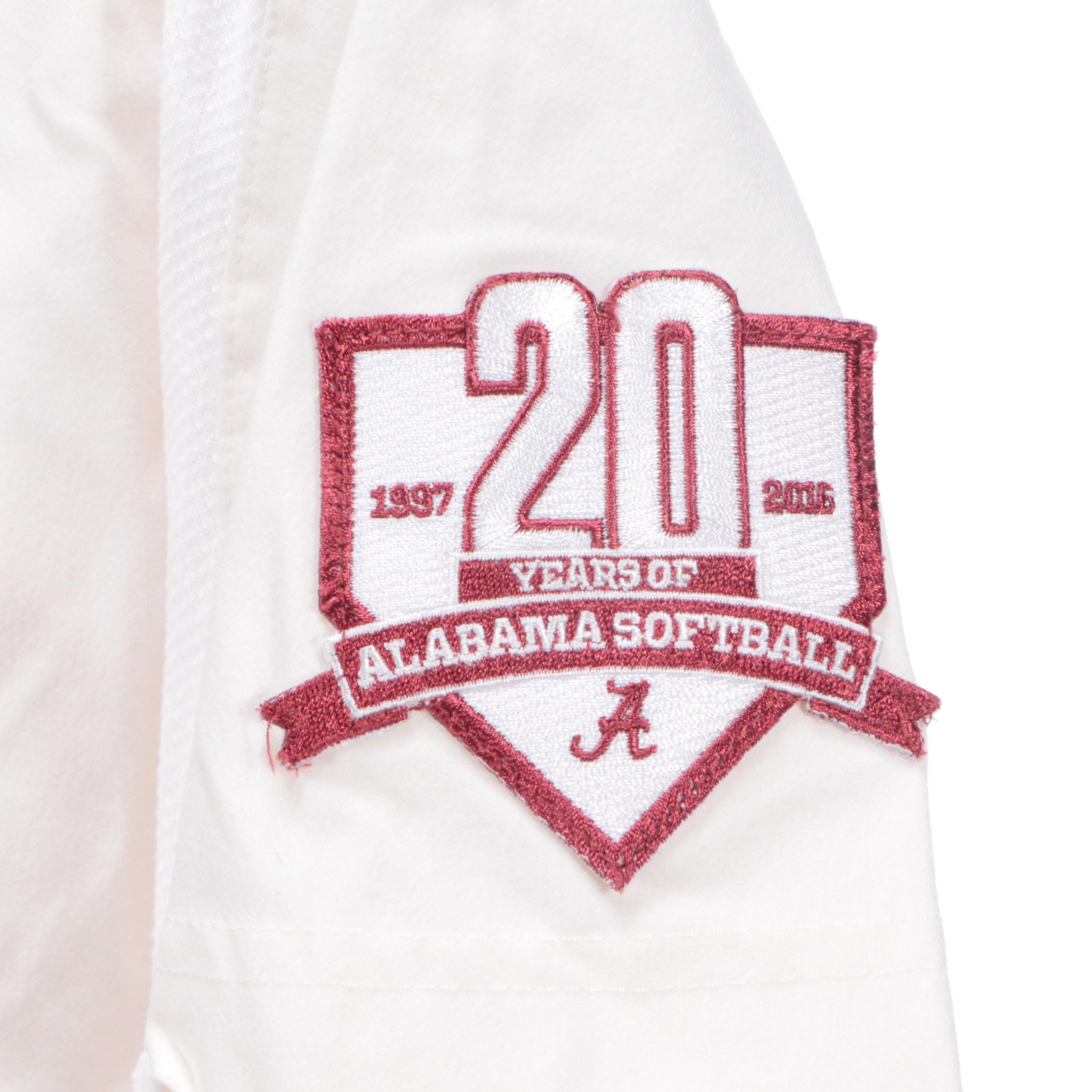 Kallie Case Signed and Game Worn University of Alabama Nike Softball Jersey