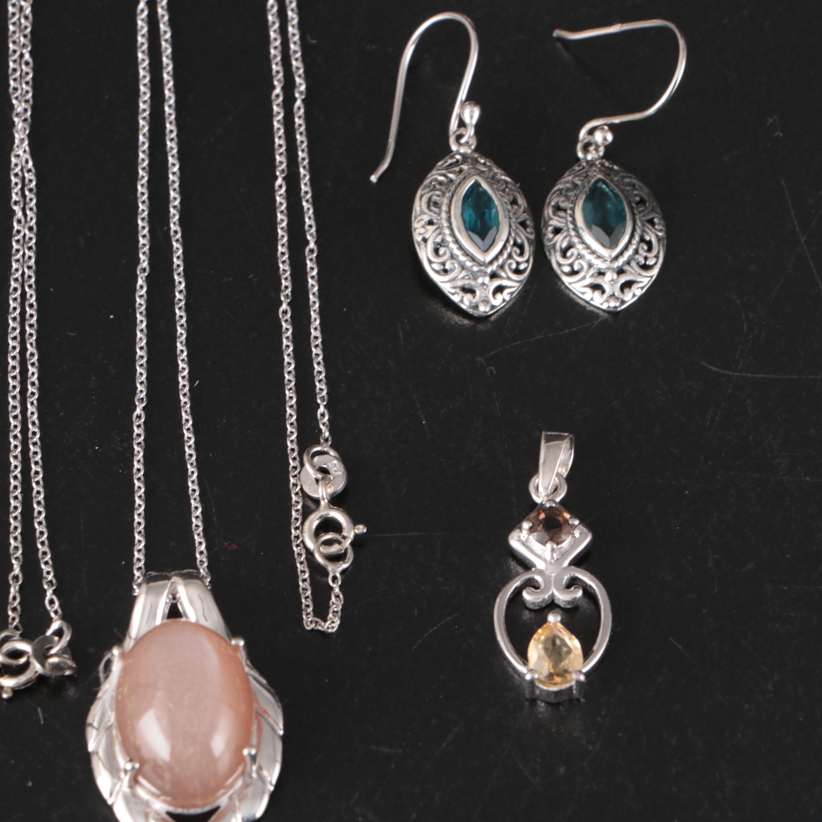 Sterling Gemstone Jewelry Collection