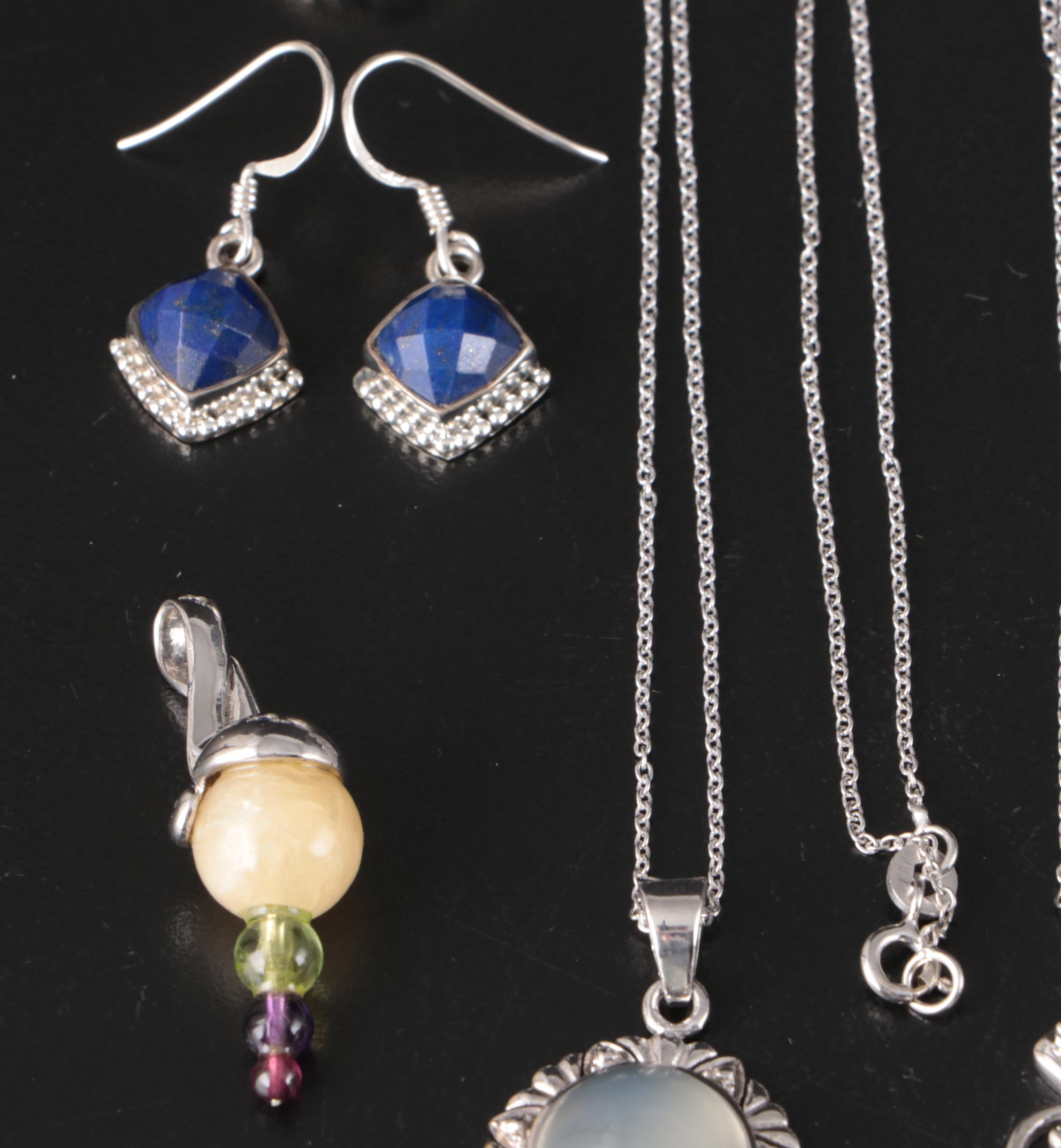 Sterling Gemstone Jewelry Collection