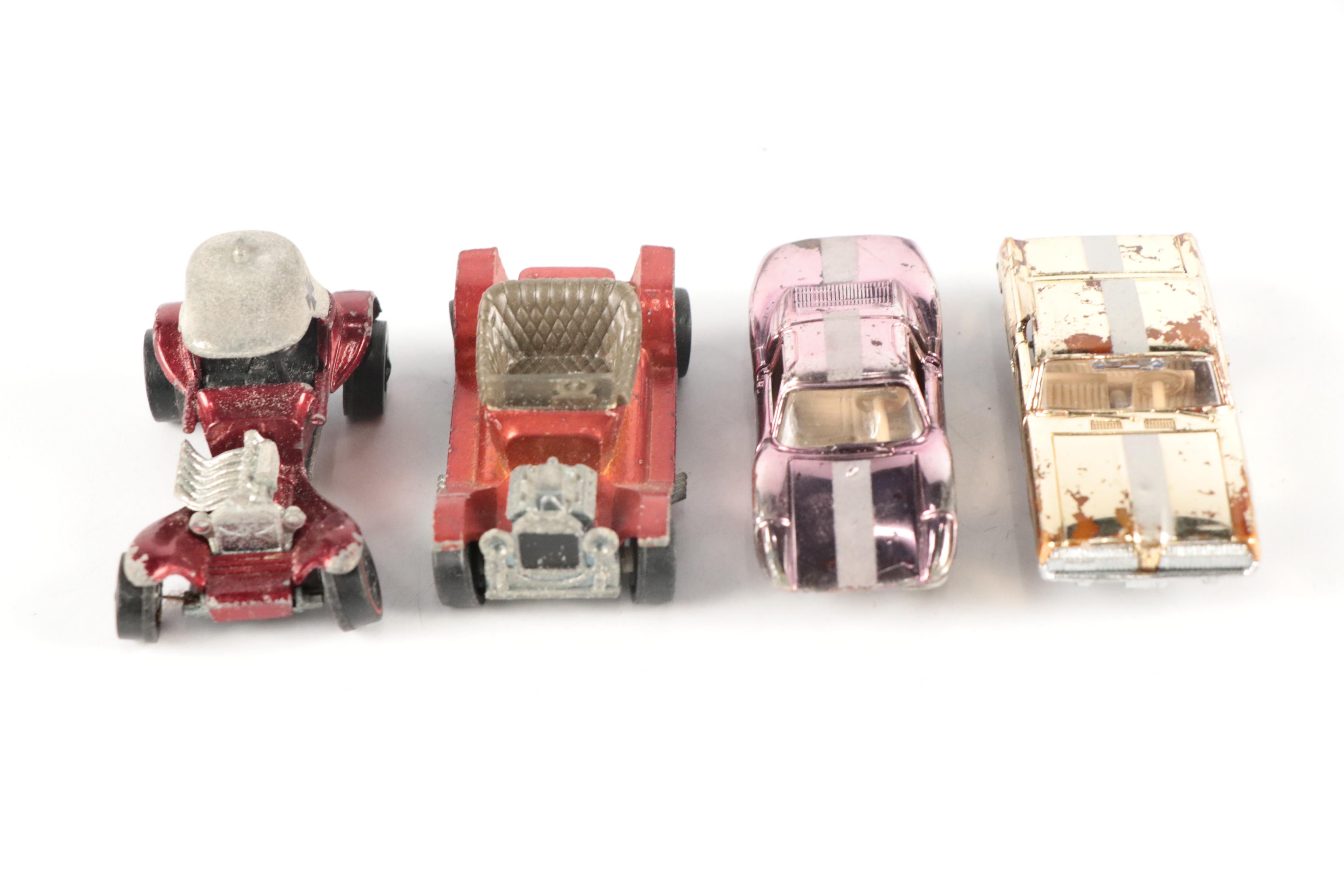 Hot Wheels Redline King Kuda, Custom Firebird and More Diecast Toy Cars, 1960s