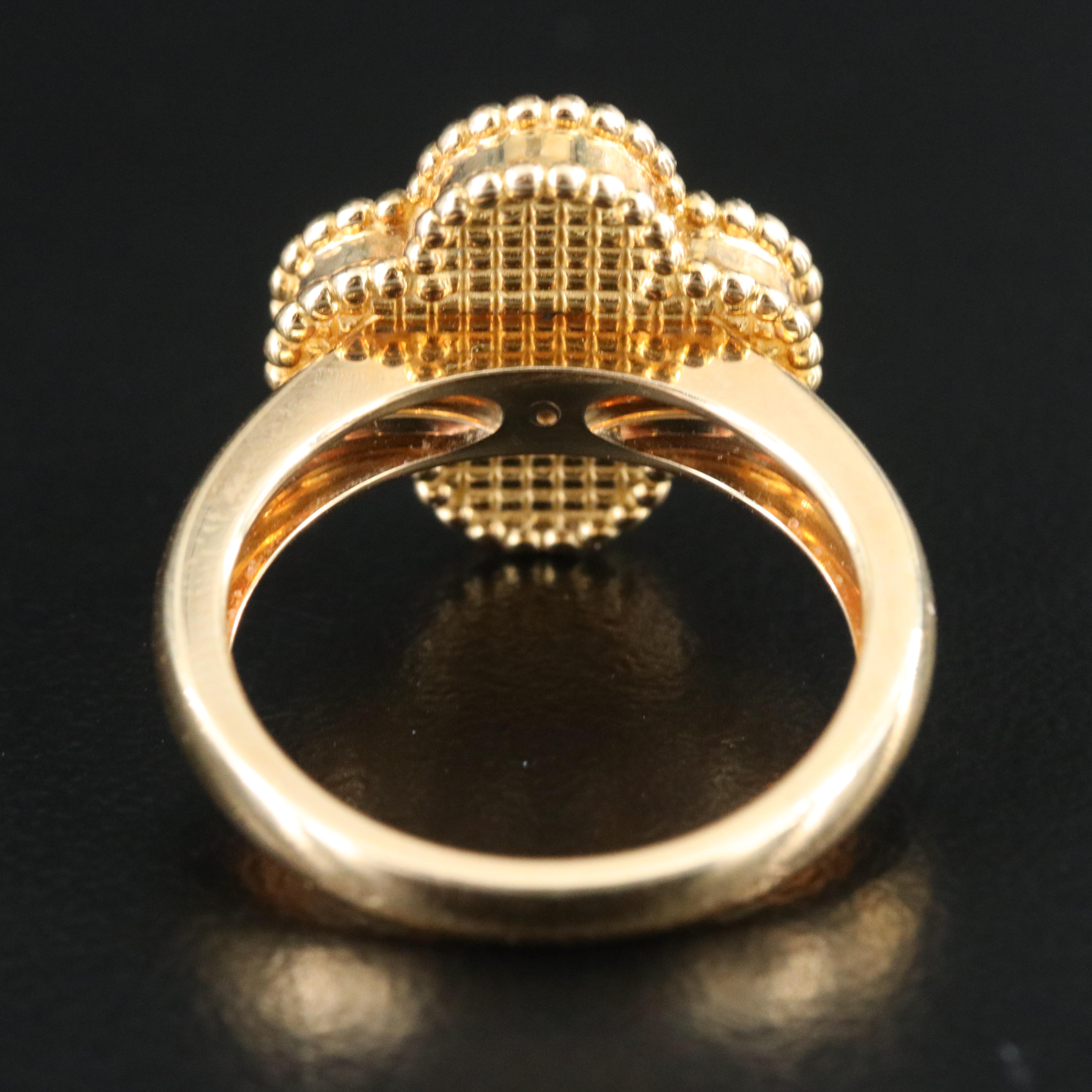 Van Cleef & Arpels Vintage Alhambra 18K Ring