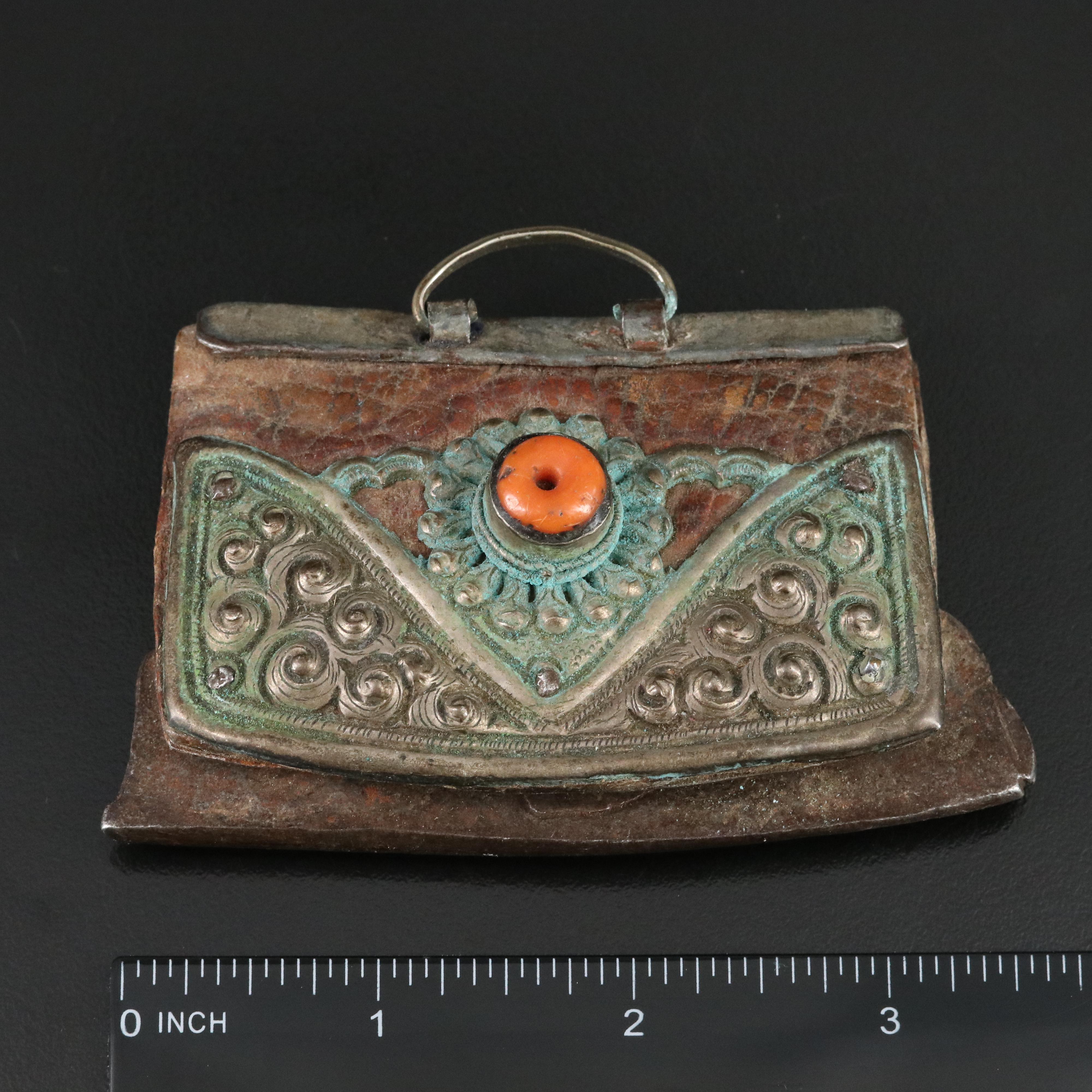 Turquoise and Coral Featured in Necklace and Coin Purse Selection