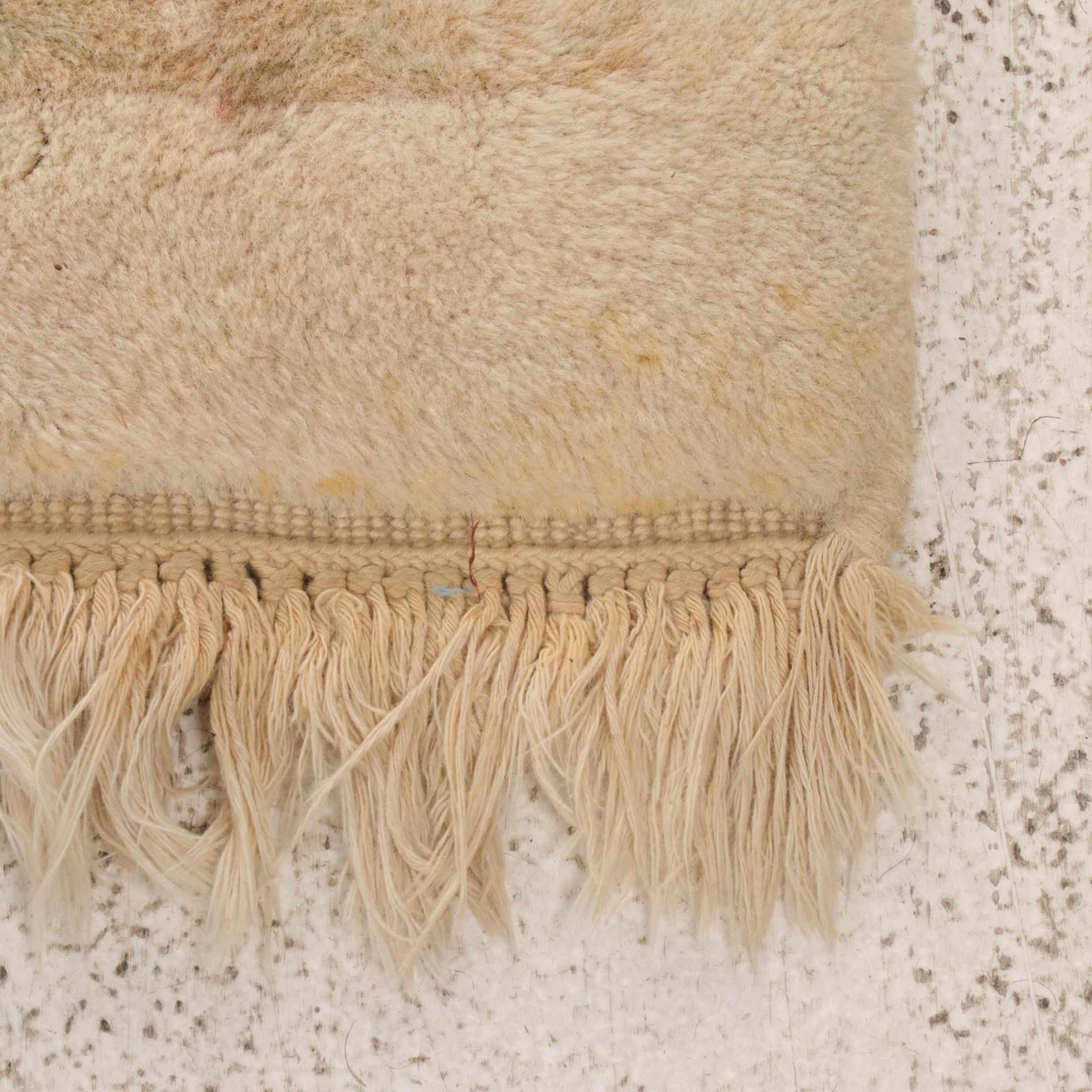 9'1 x 12'2 Hand-Knotted Turkish Oushak Room Sized Rig