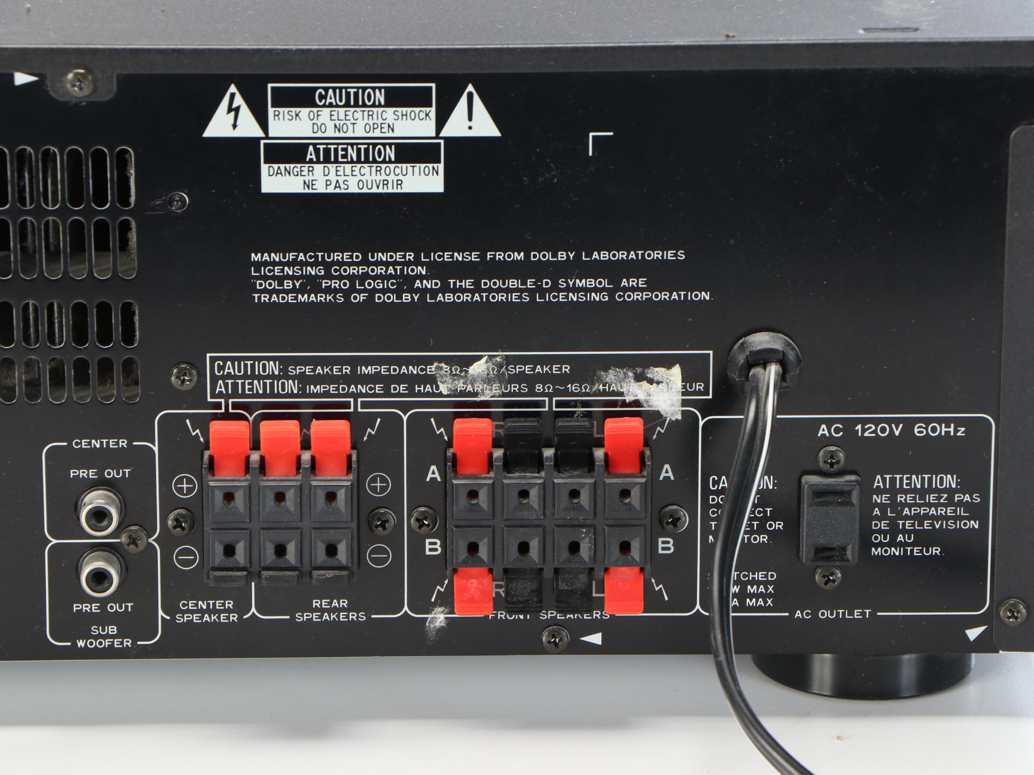 Pioneer DV-45A DVD Player and VSX-455 Receiver