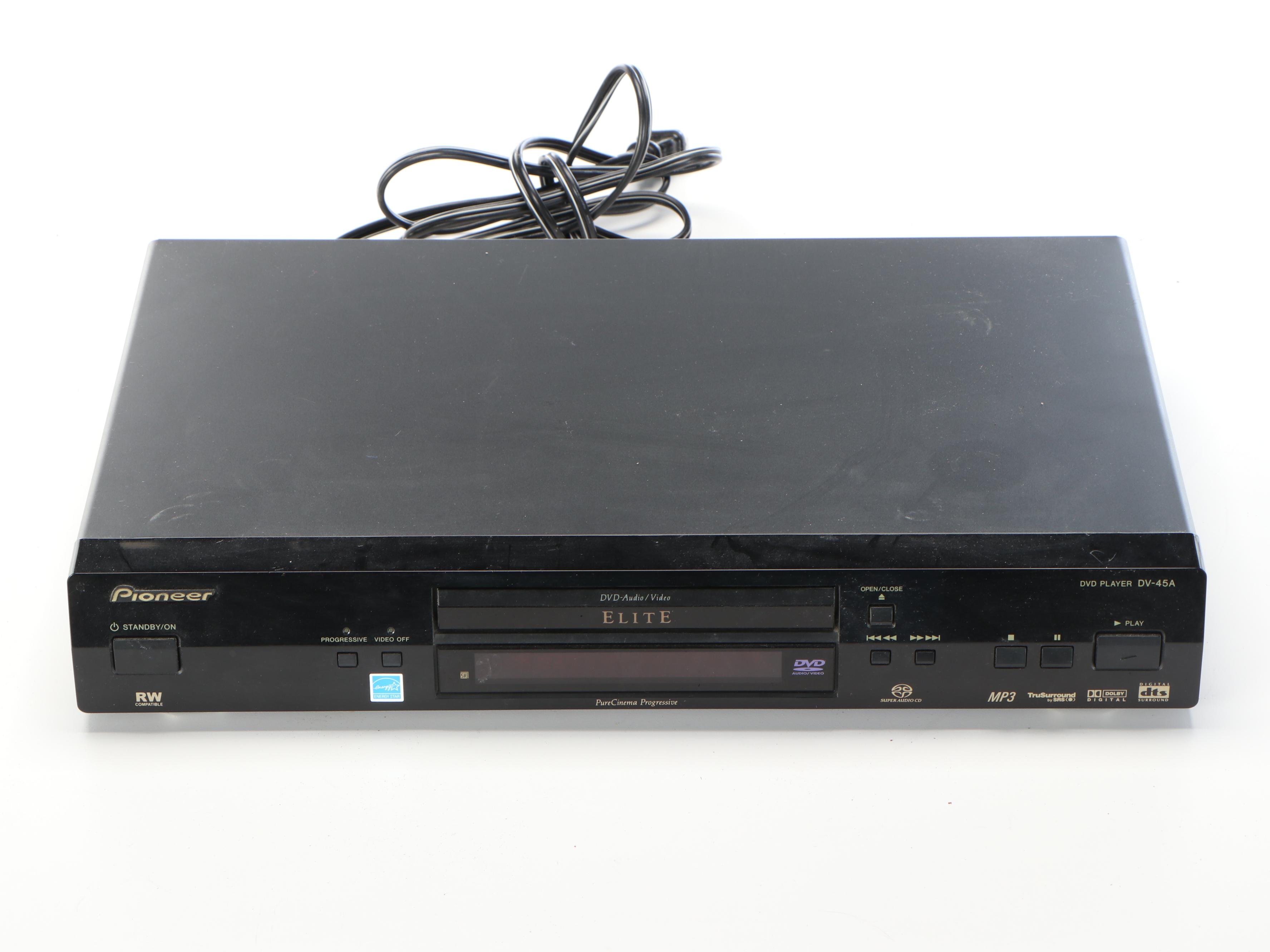Pioneer DV-45A DVD Player and VSX-455 Receiver
