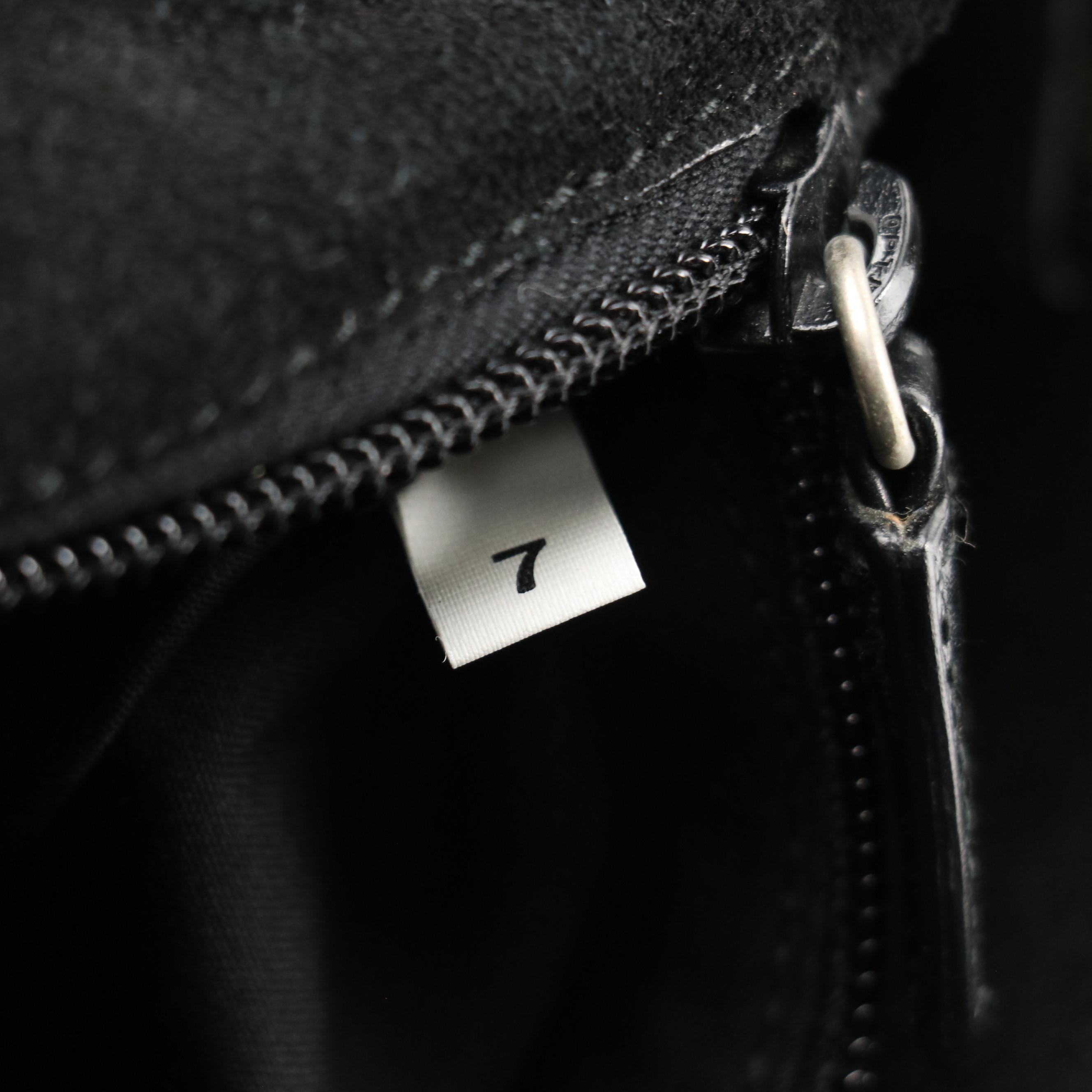 Prada Small Tote in Dark Green Leather with "Prada" Cut-Out