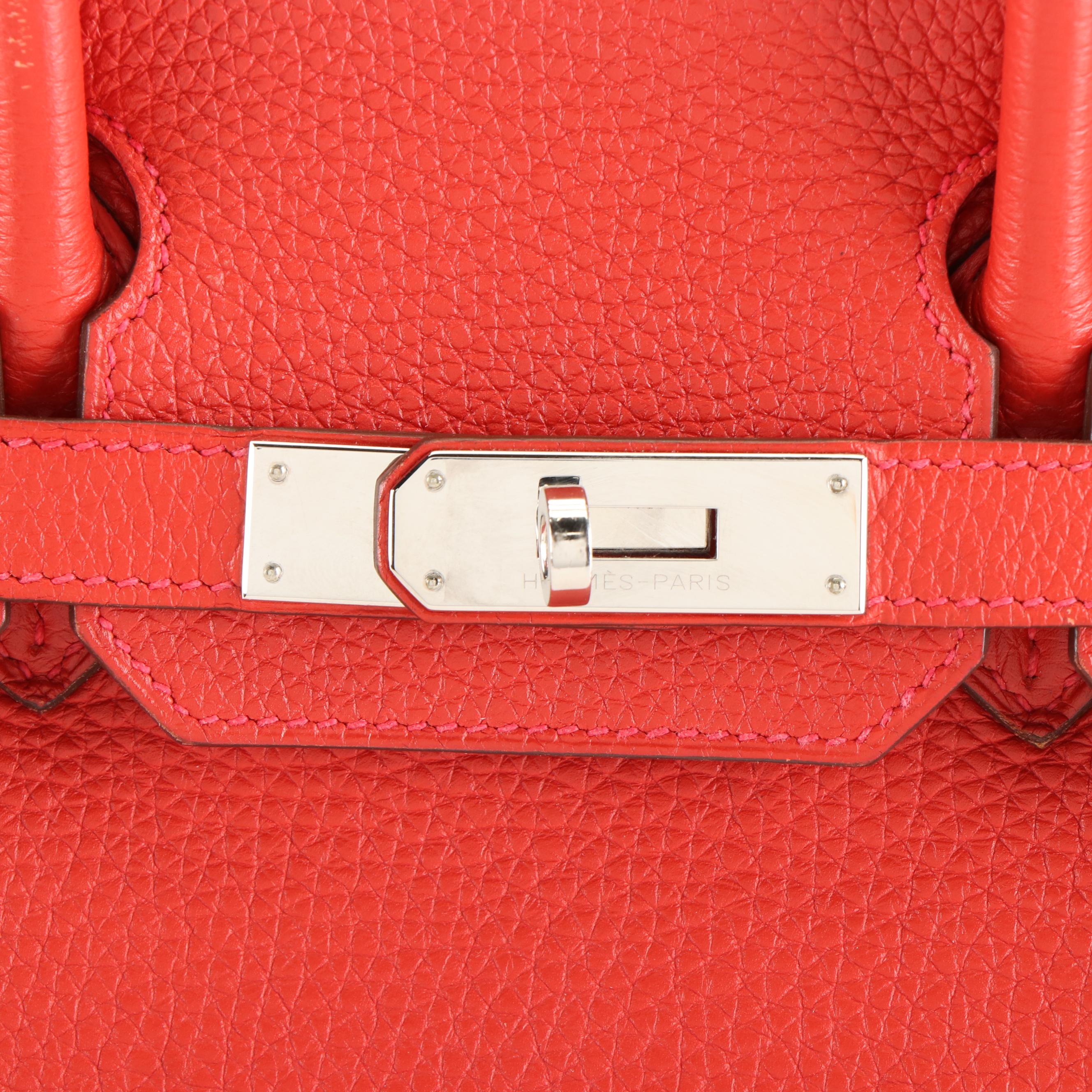 Hermès Birkin 30 in Rose Jaipur Clemence Leather and Palladium Hardware