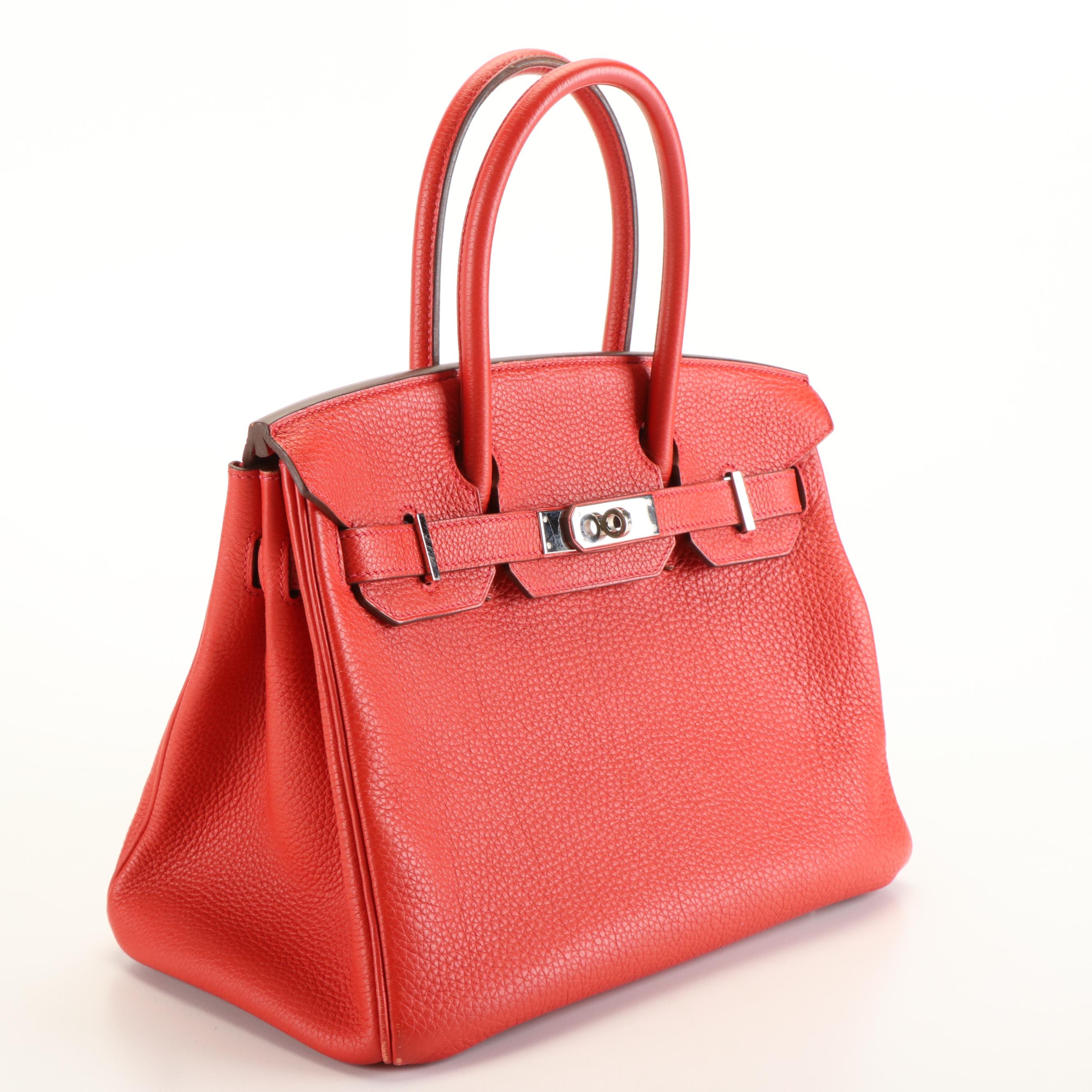 Hermès Birkin 30 in Rose Jaipur Clemence Leather and Palladium Hardware