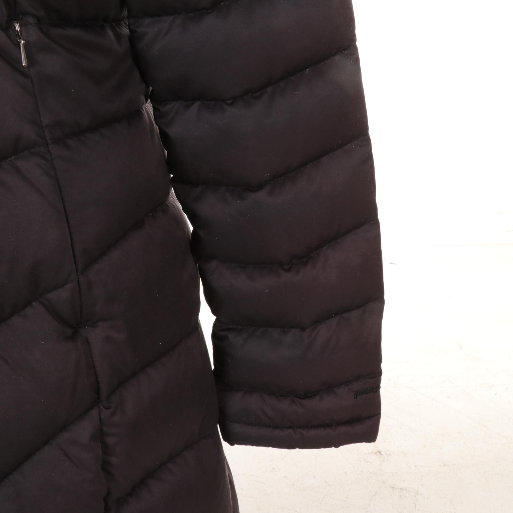 Patagonia Downtown Loft Long Parka Puffer in Black