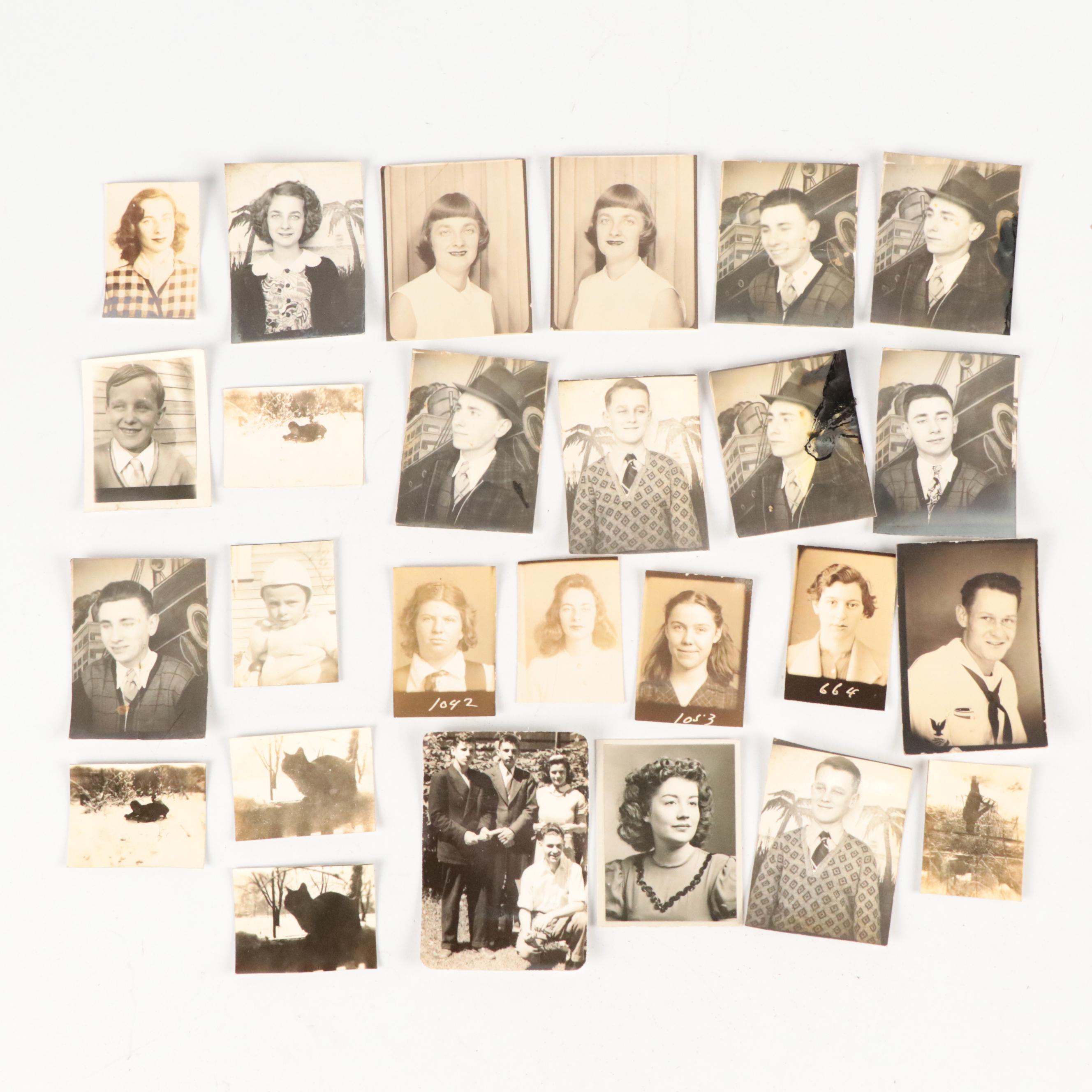 Portraits of Men, Women Children, Landscapes and More Photographs, Mid-20th C.