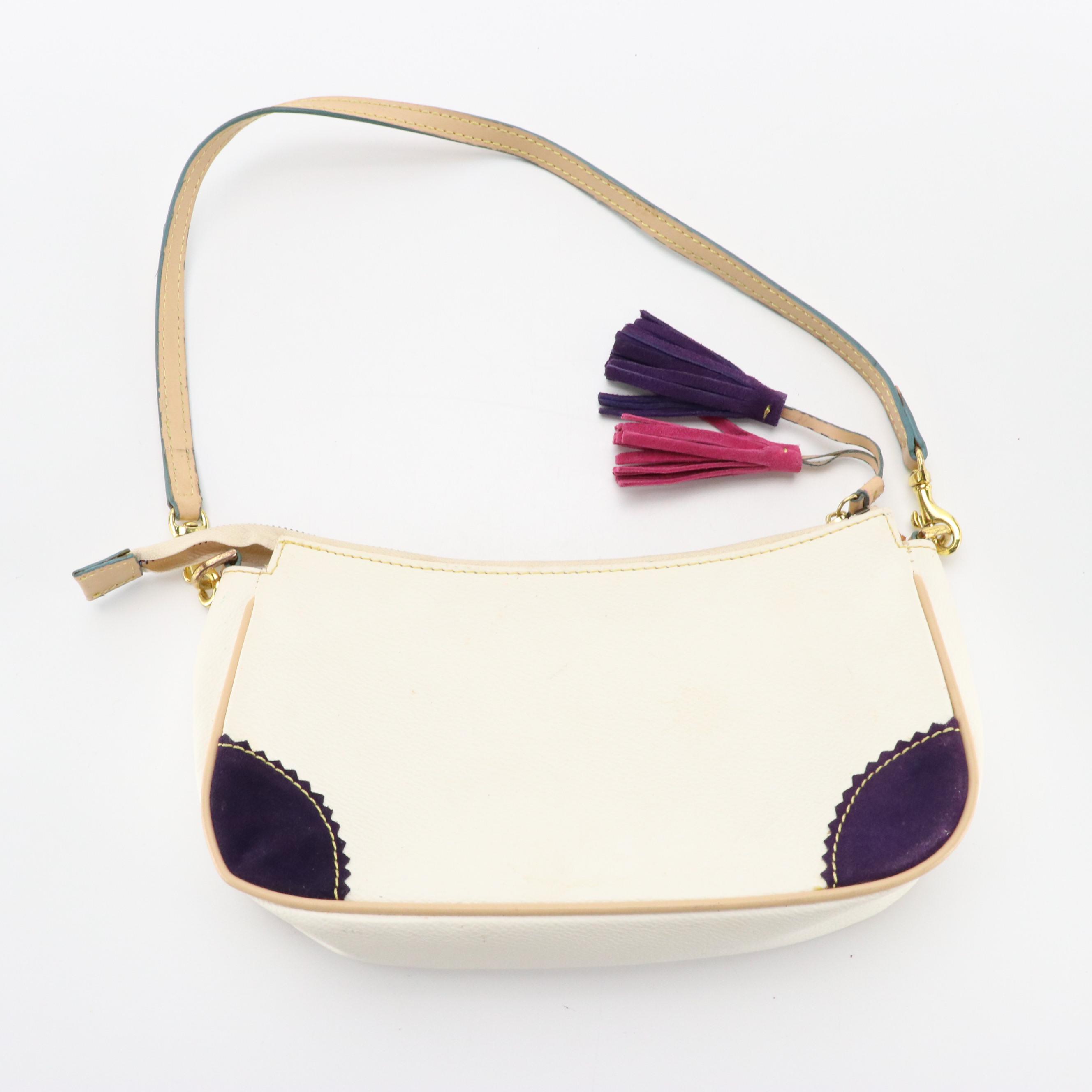 Dooney & Bourke Letter Charm Shoulder Bag & Leopard Print Medium Lock Satchel