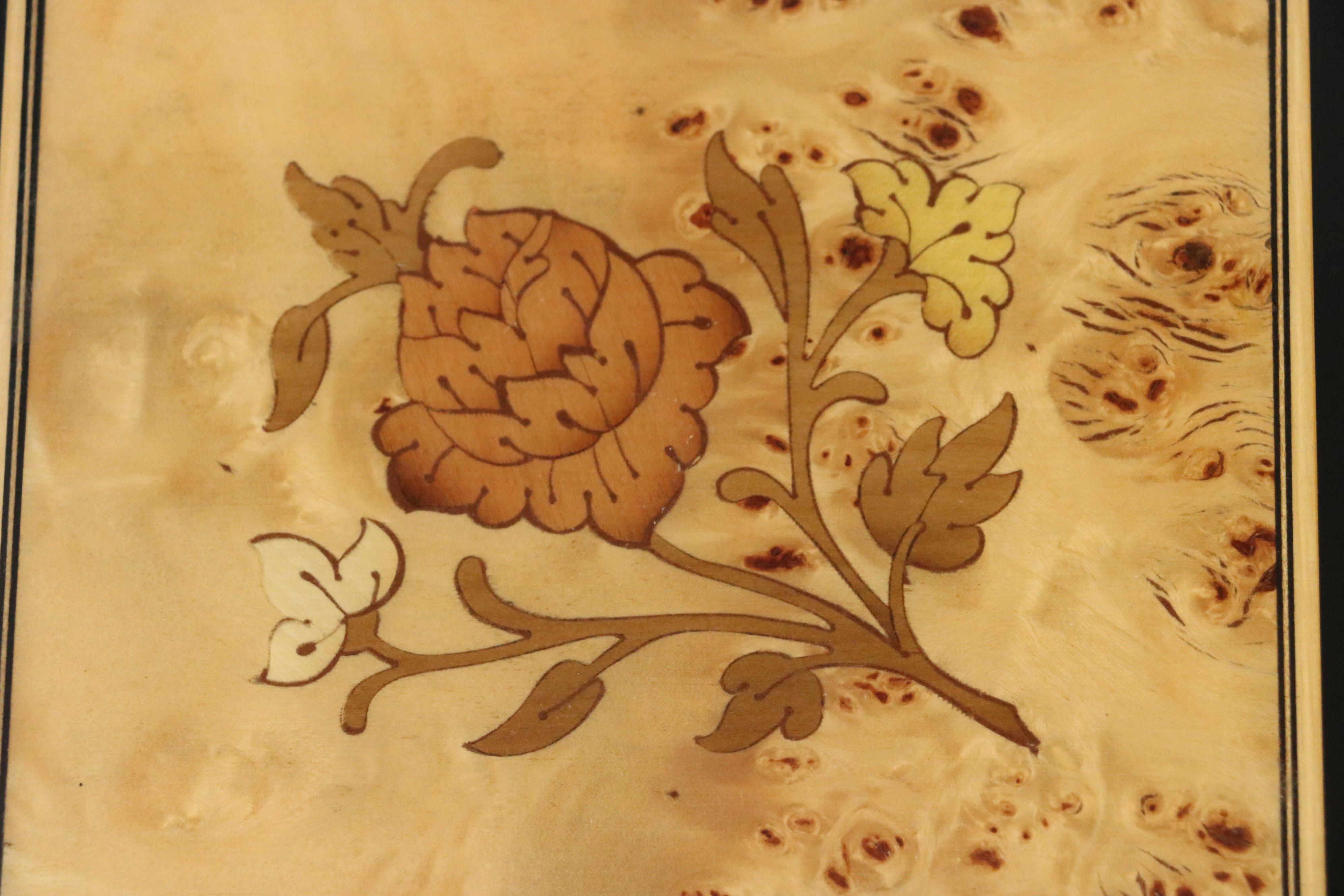 Borghese Grand Tour Style Busts with Italian Wooden Music Boxes