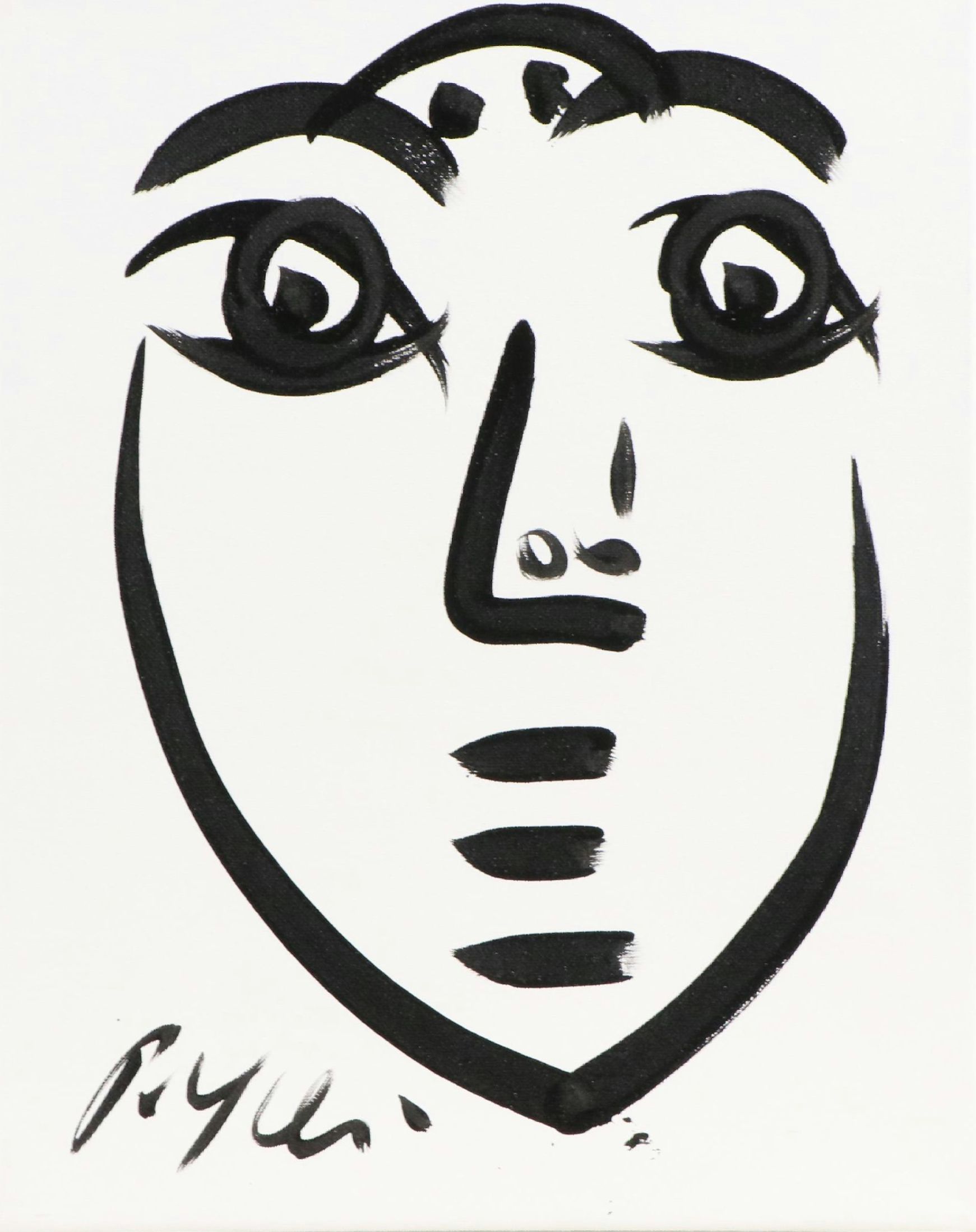 Peter Keil Portrait Acrylic Painting