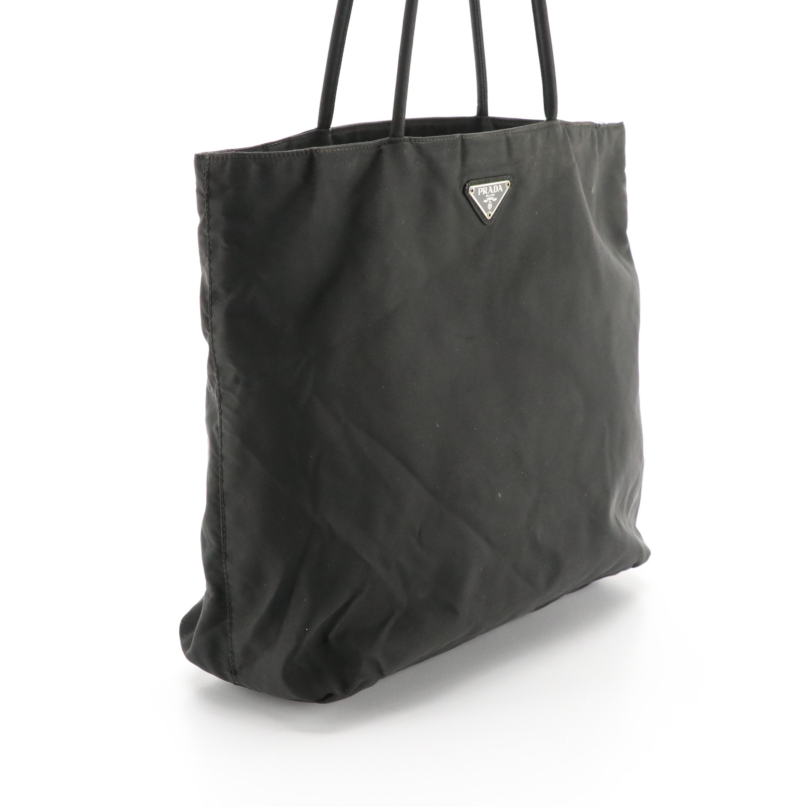 Prada Tote in Black Tessuto Nylon