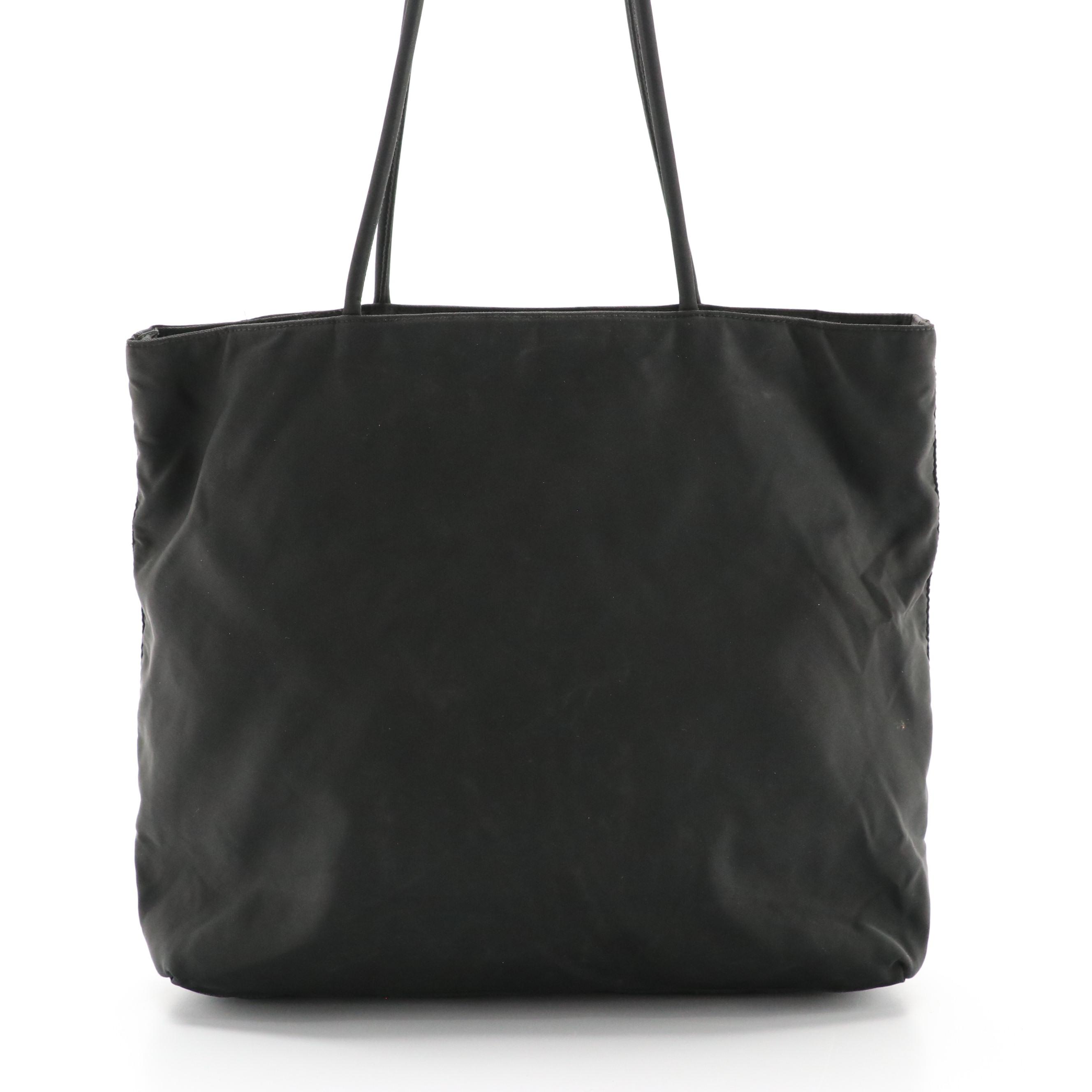 Prada Tote in Black Tessuto Nylon