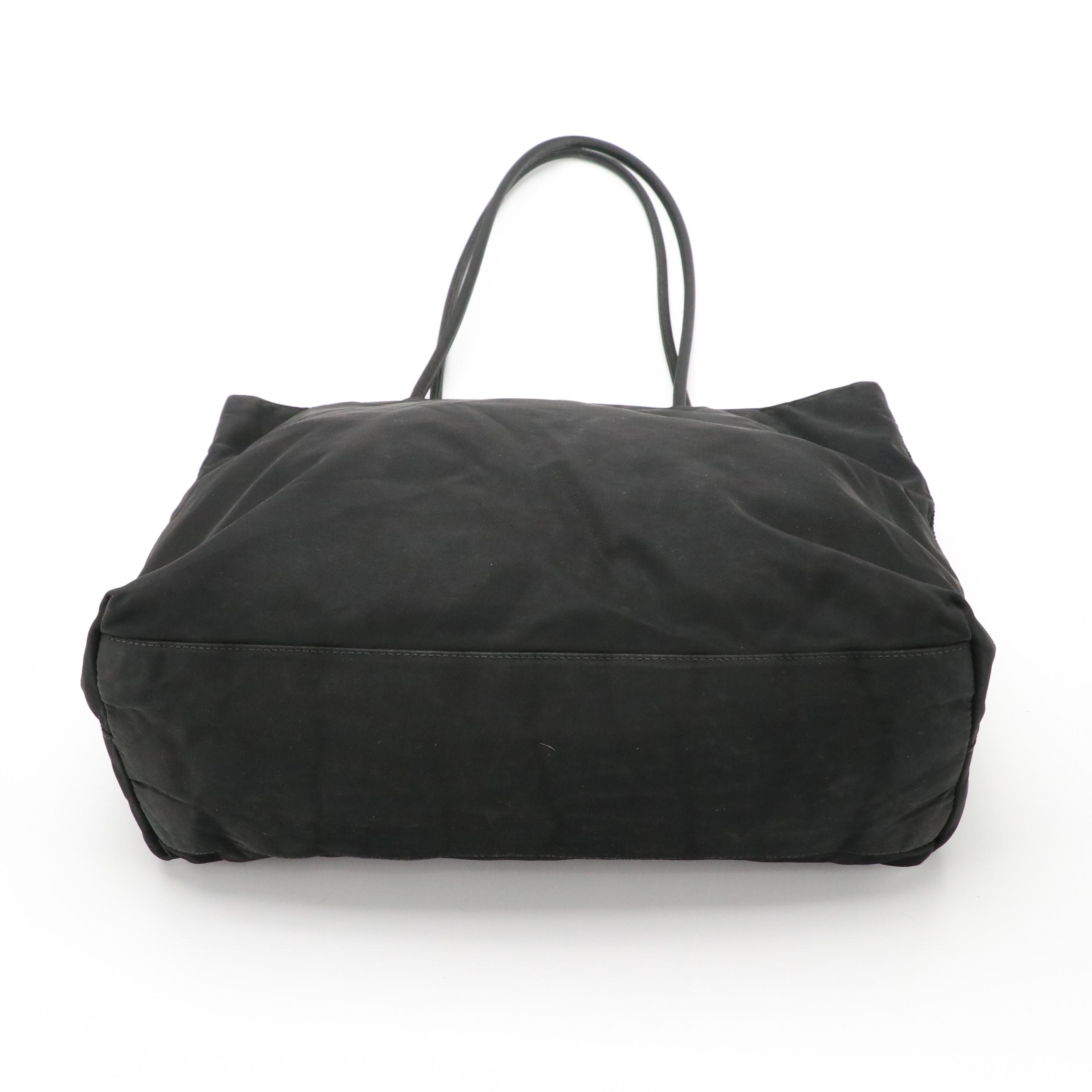 Prada Tote in Black Tessuto Nylon