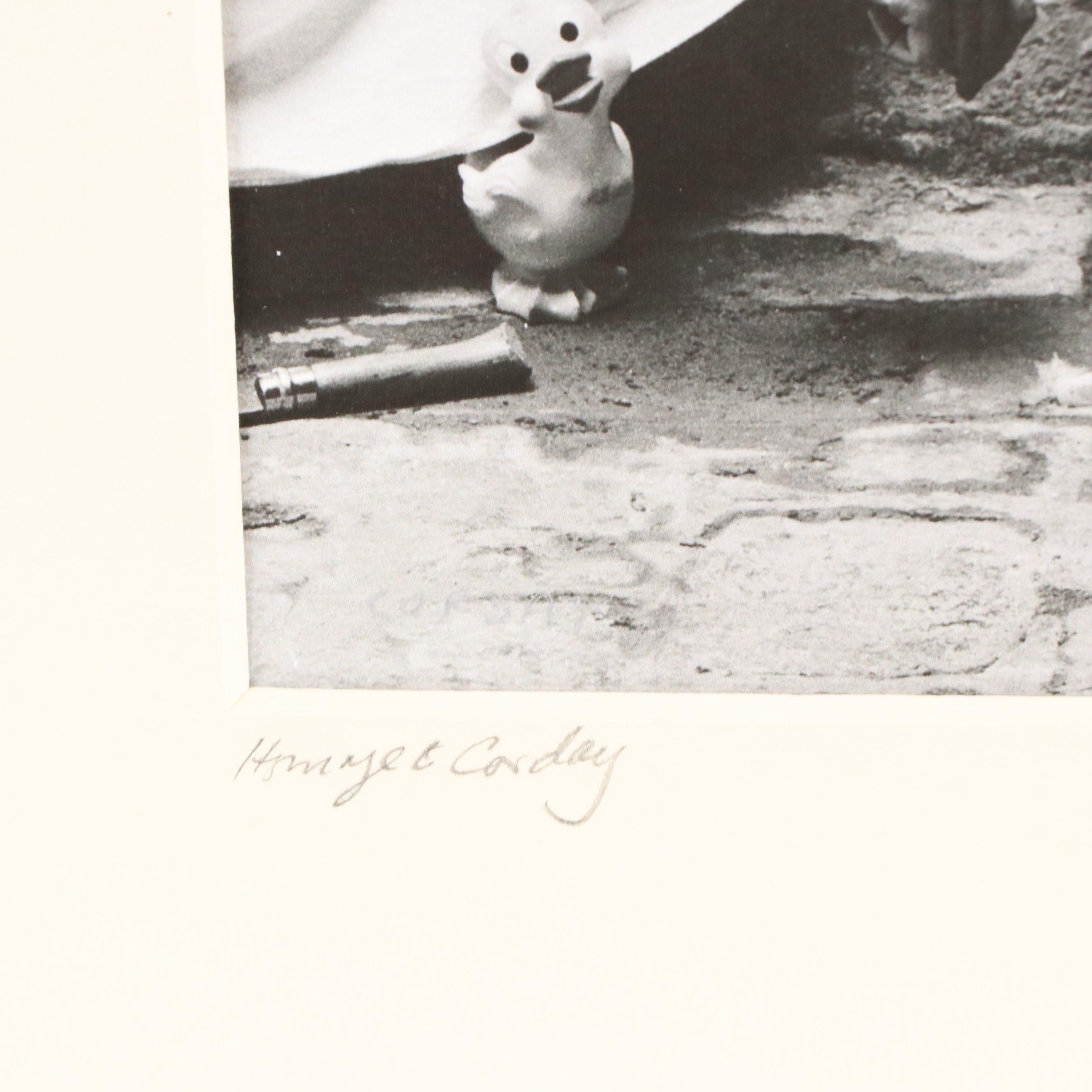 Patrick Richmond Nicholas Giclée "Homage to Charlotte Corday"