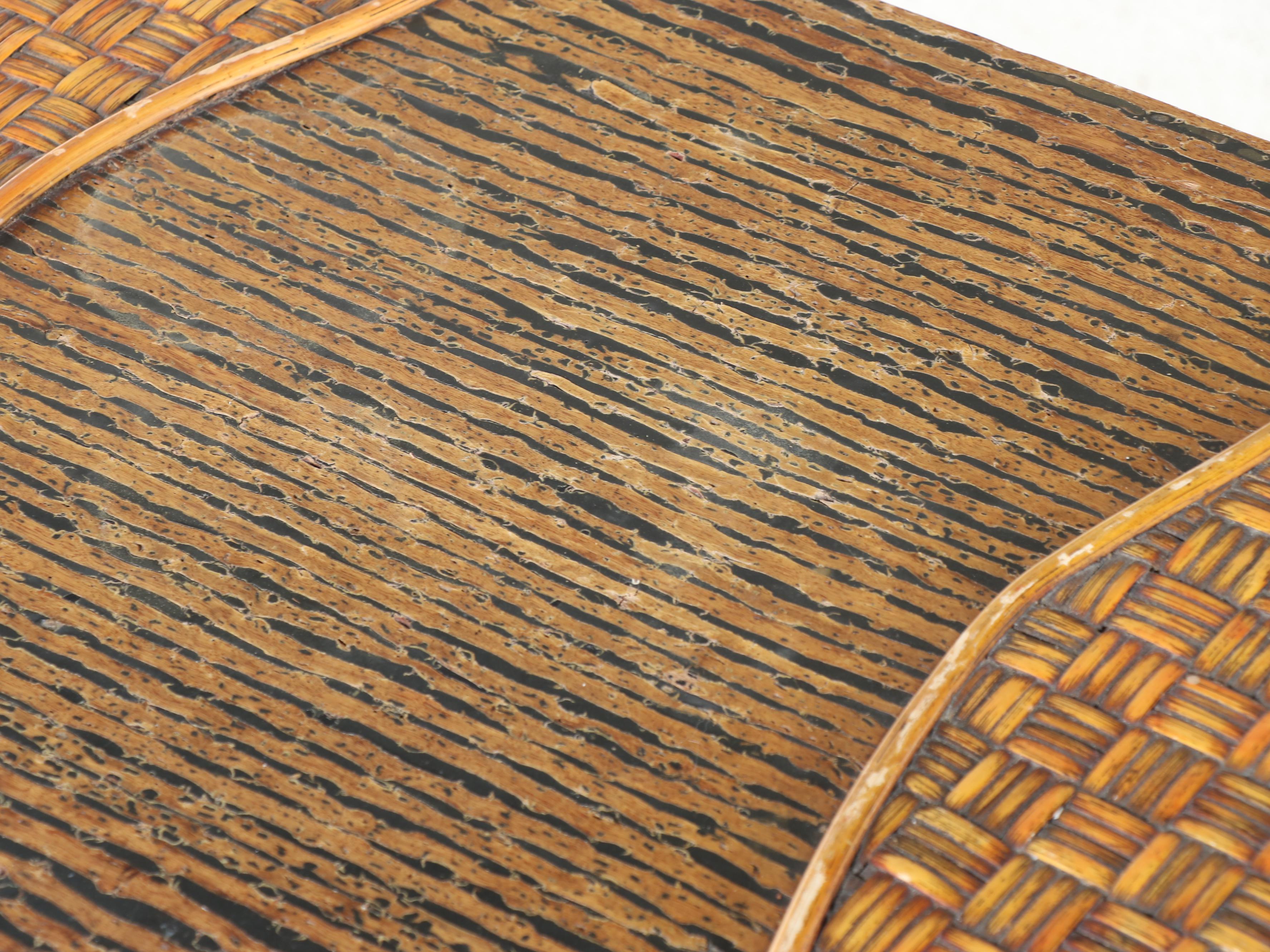 Philippine Rattan Lift-Lid Chest