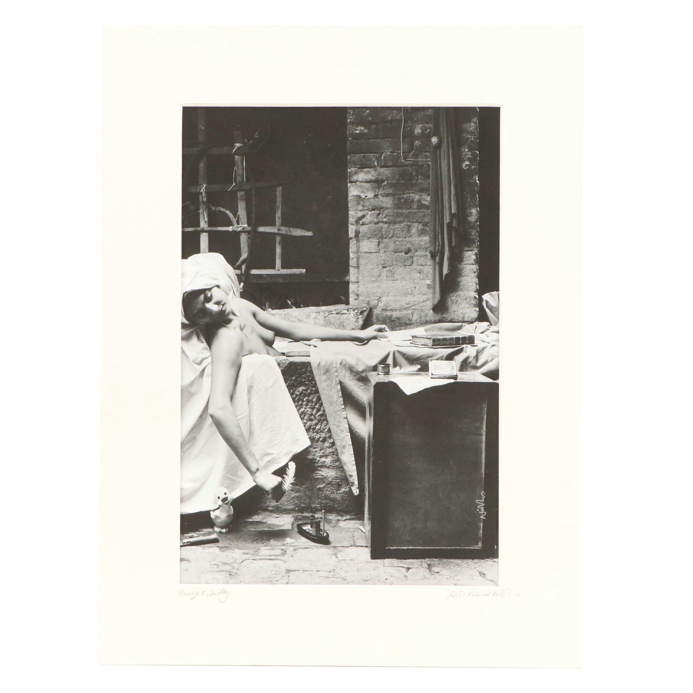 Patrick Richmond Nicholas Giclée "Homage to Charlotte Corday"