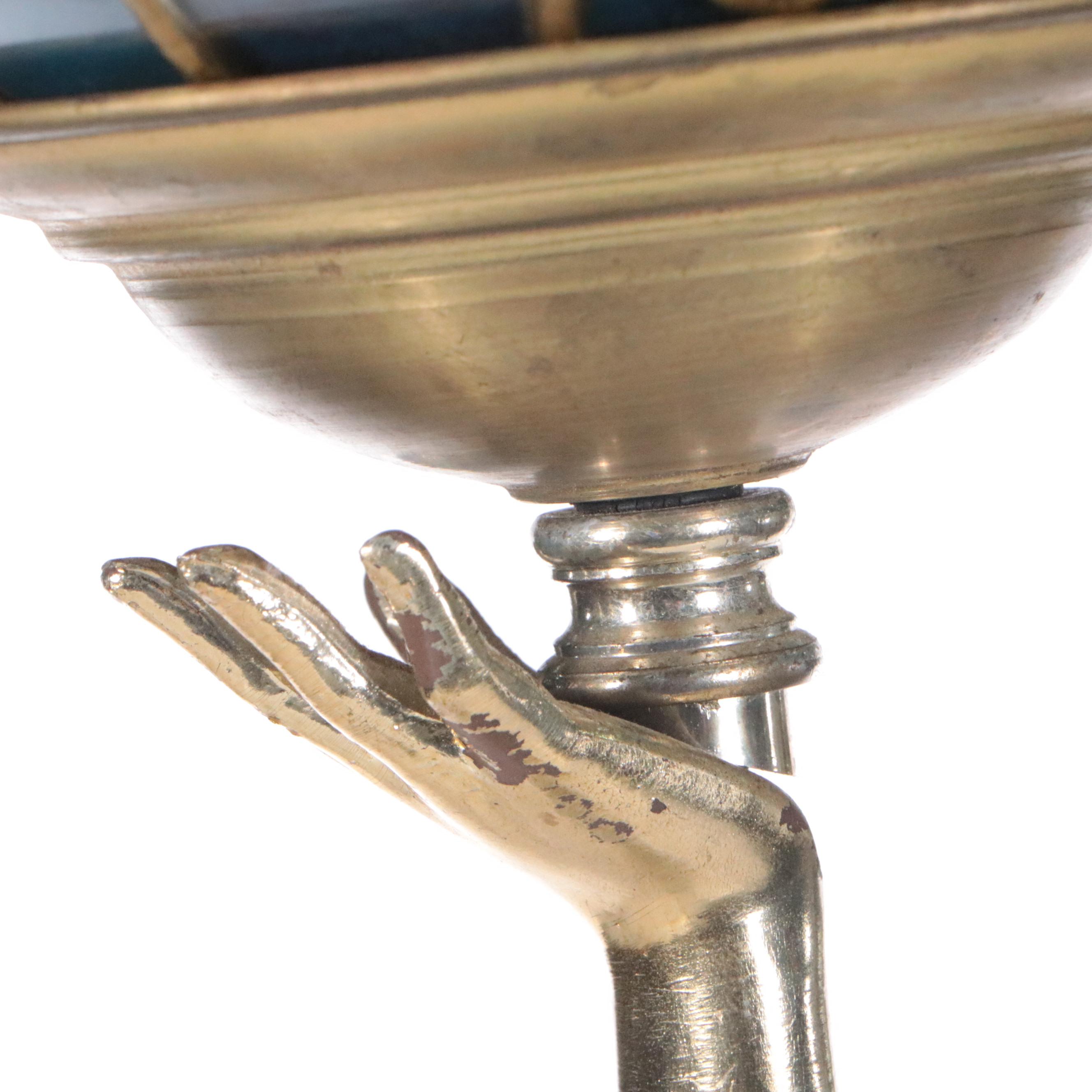 Schlitz Beer Woman Holding Globe Advertising Statue Lamp, 1976