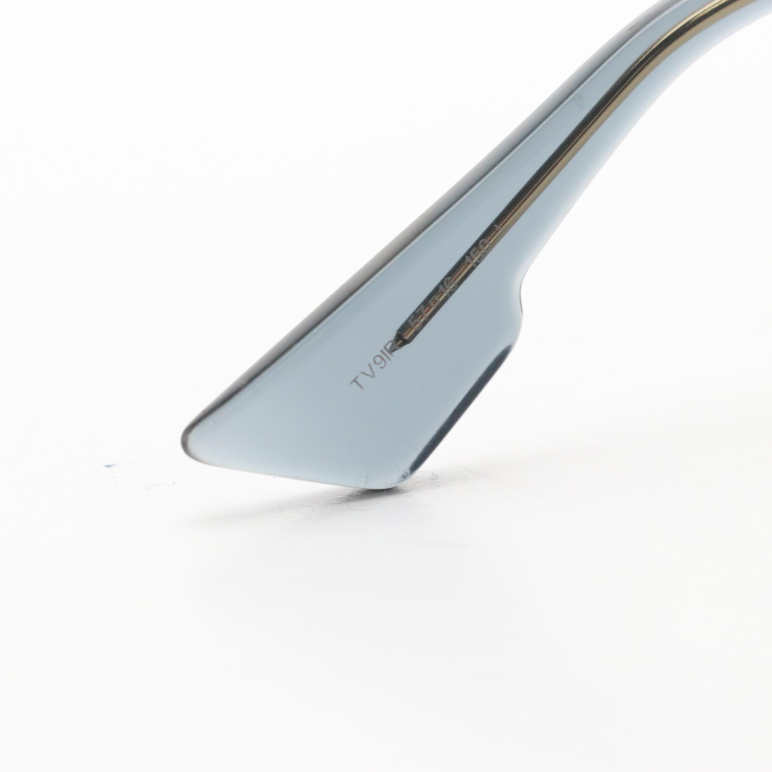 Christian Dior TV9IR "Mania 2" Brown Havana Sunglasses With Case