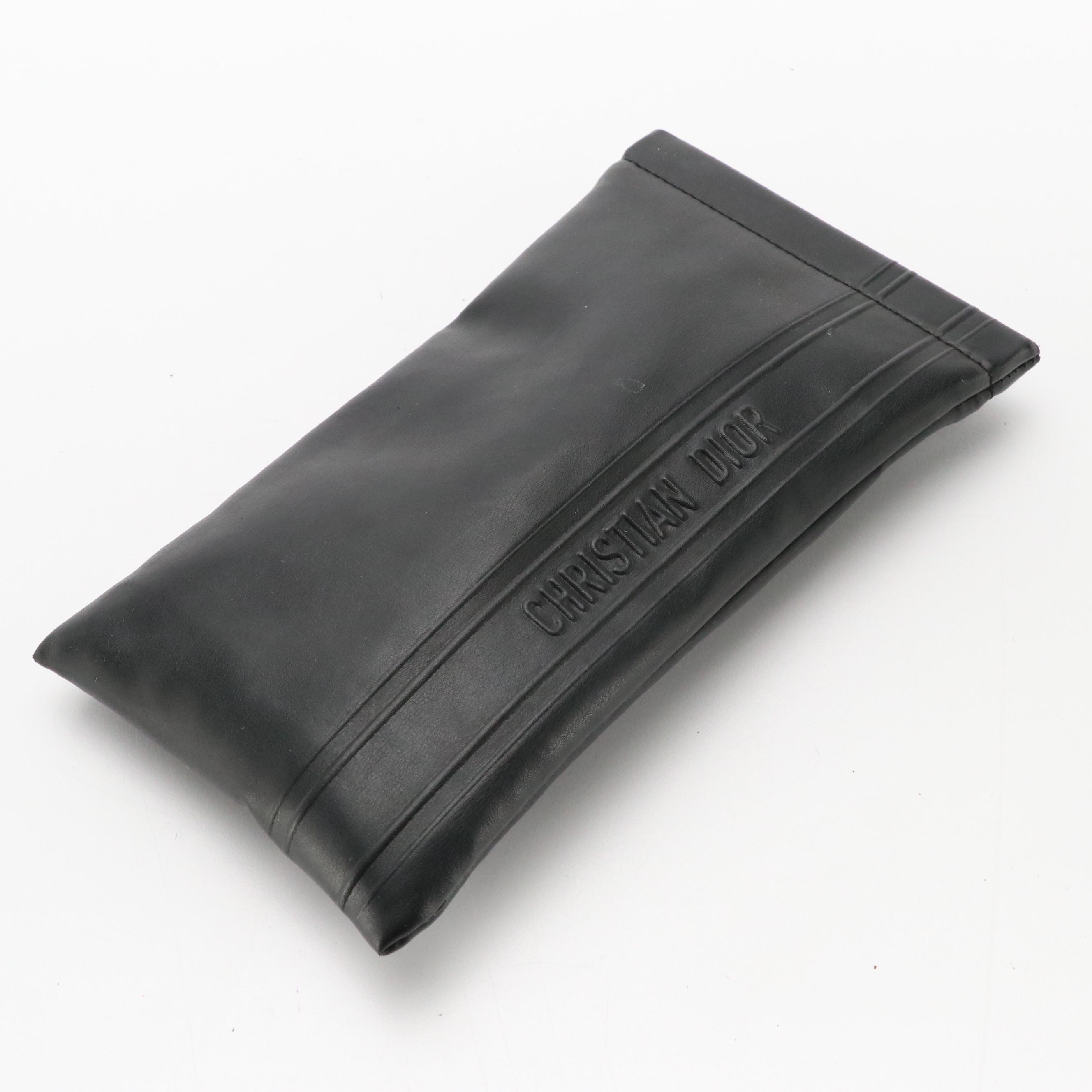 Christian Dior TV9IR "Mania 2" Brown Havana Sunglasses With Case