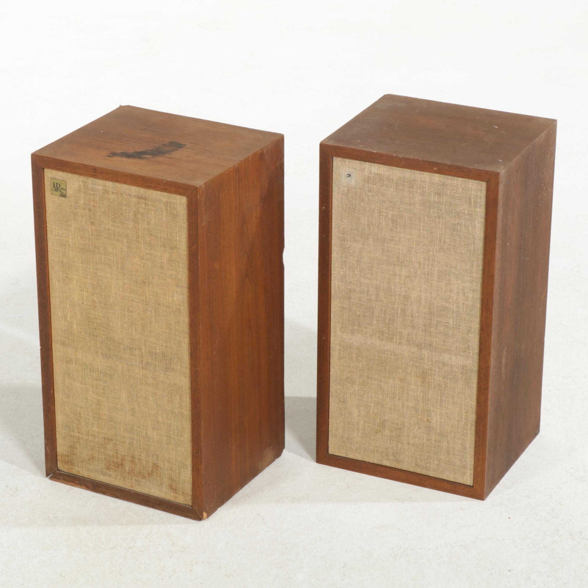Acoustic Research AR-4x Bookshelf Speakers, Pair, Late 20th Century