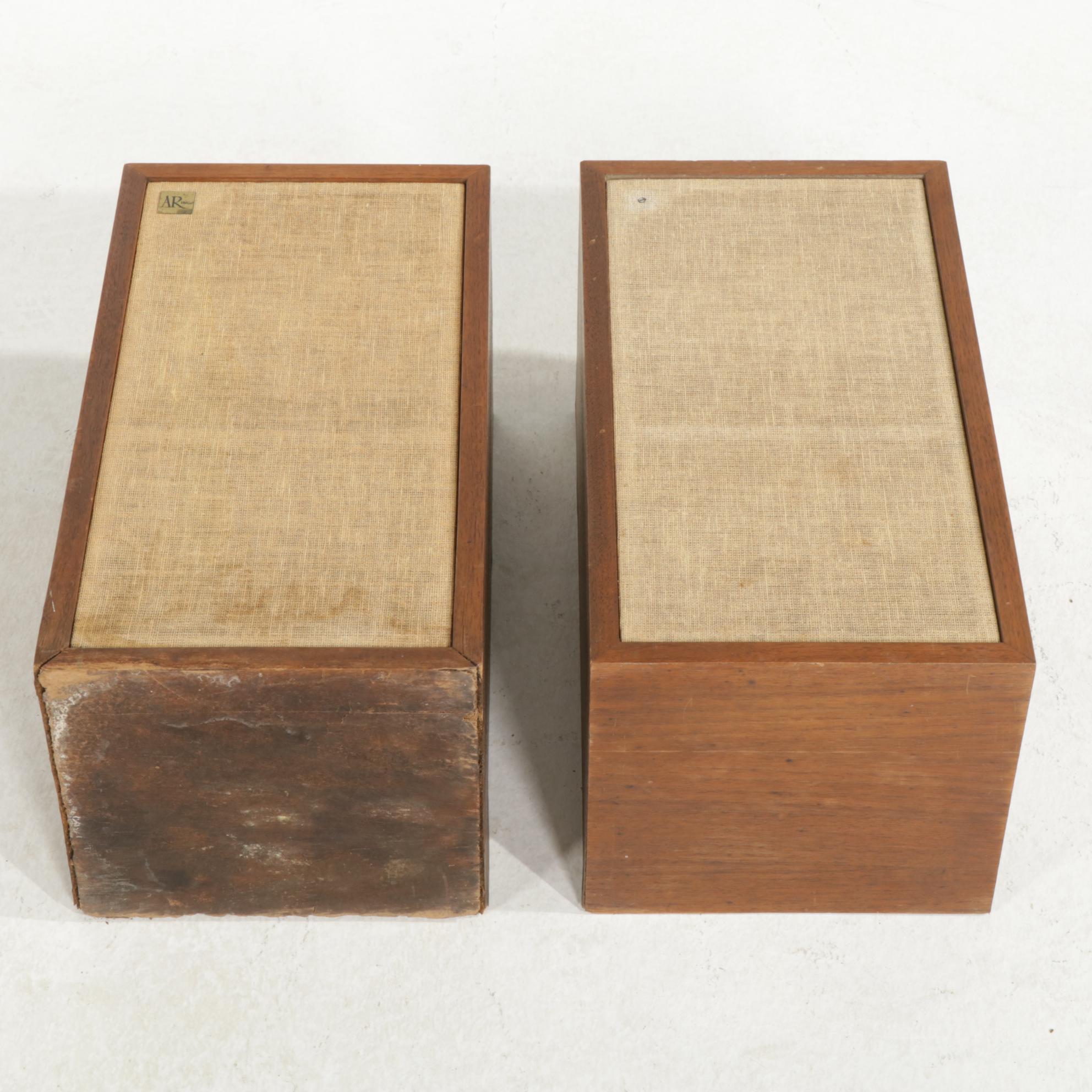 Acoustic Research AR-4x Bookshelf Speakers, Pair, Late 20th Century