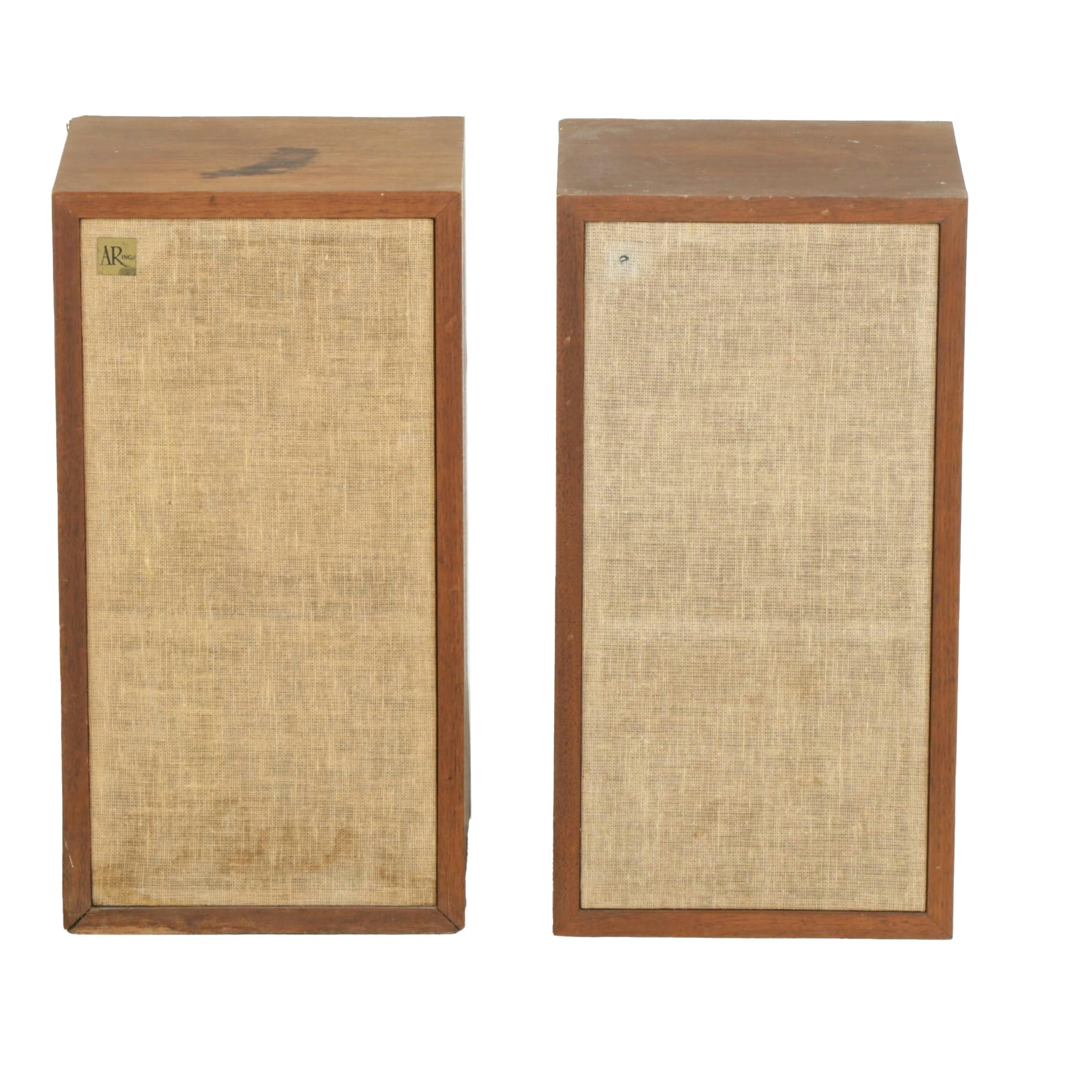 Acoustic Research AR-4x Bookshelf Speakers, Pair, Late 20th Century