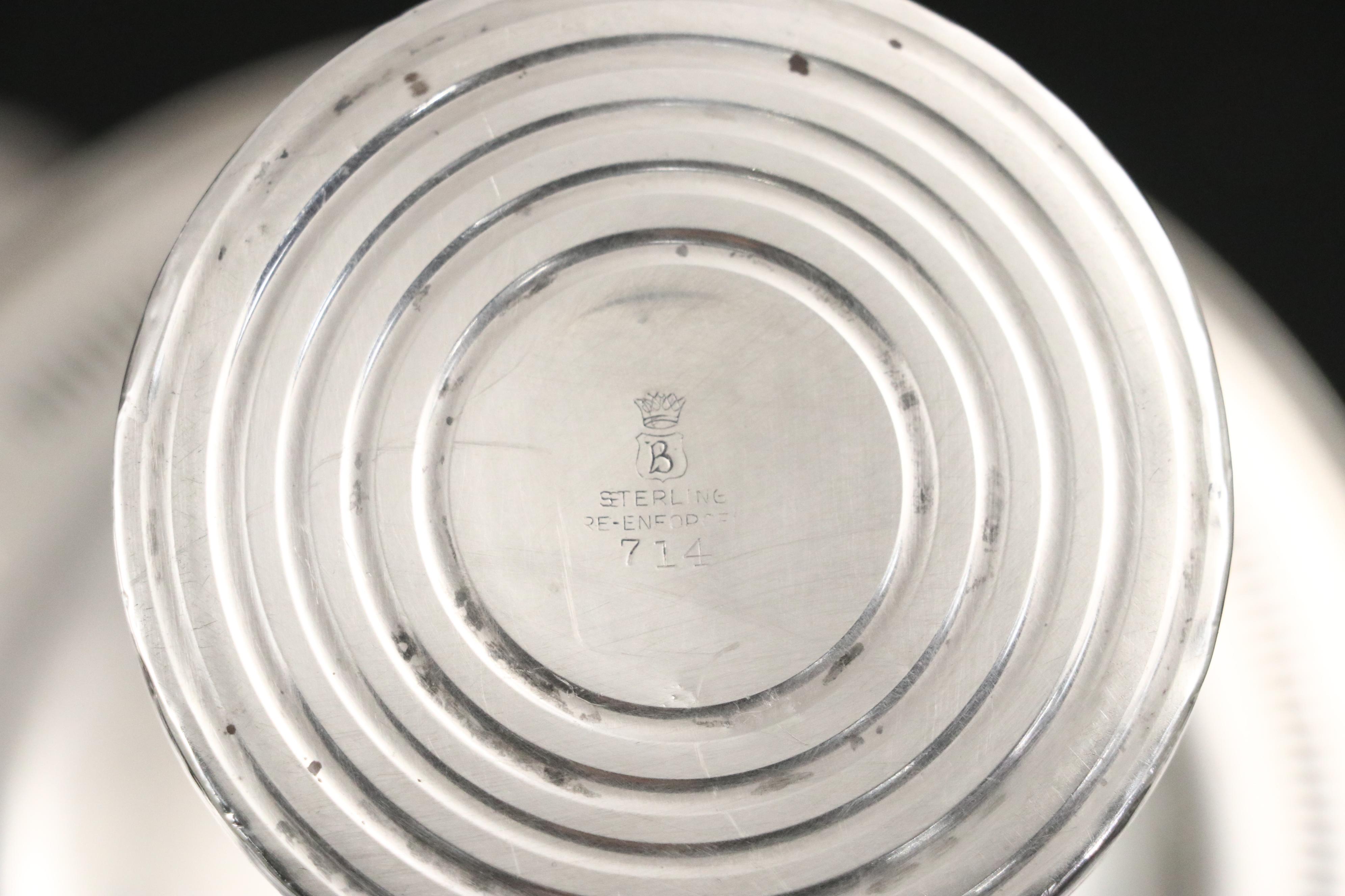 Hamilton with Other Weighted Sterling Compotes and Table Accessories