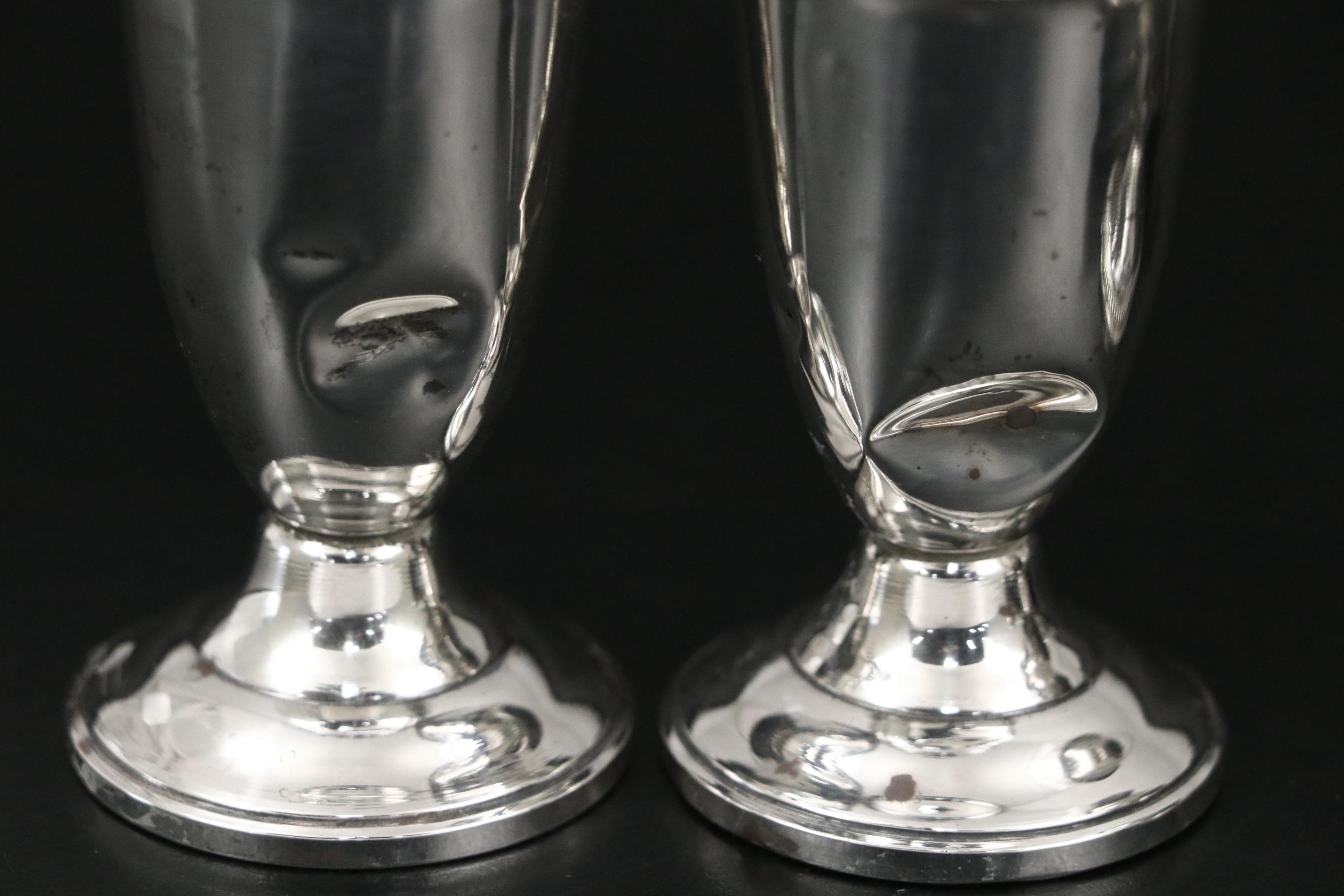 Hamilton with Other Weighted Sterling Compotes and Table Accessories