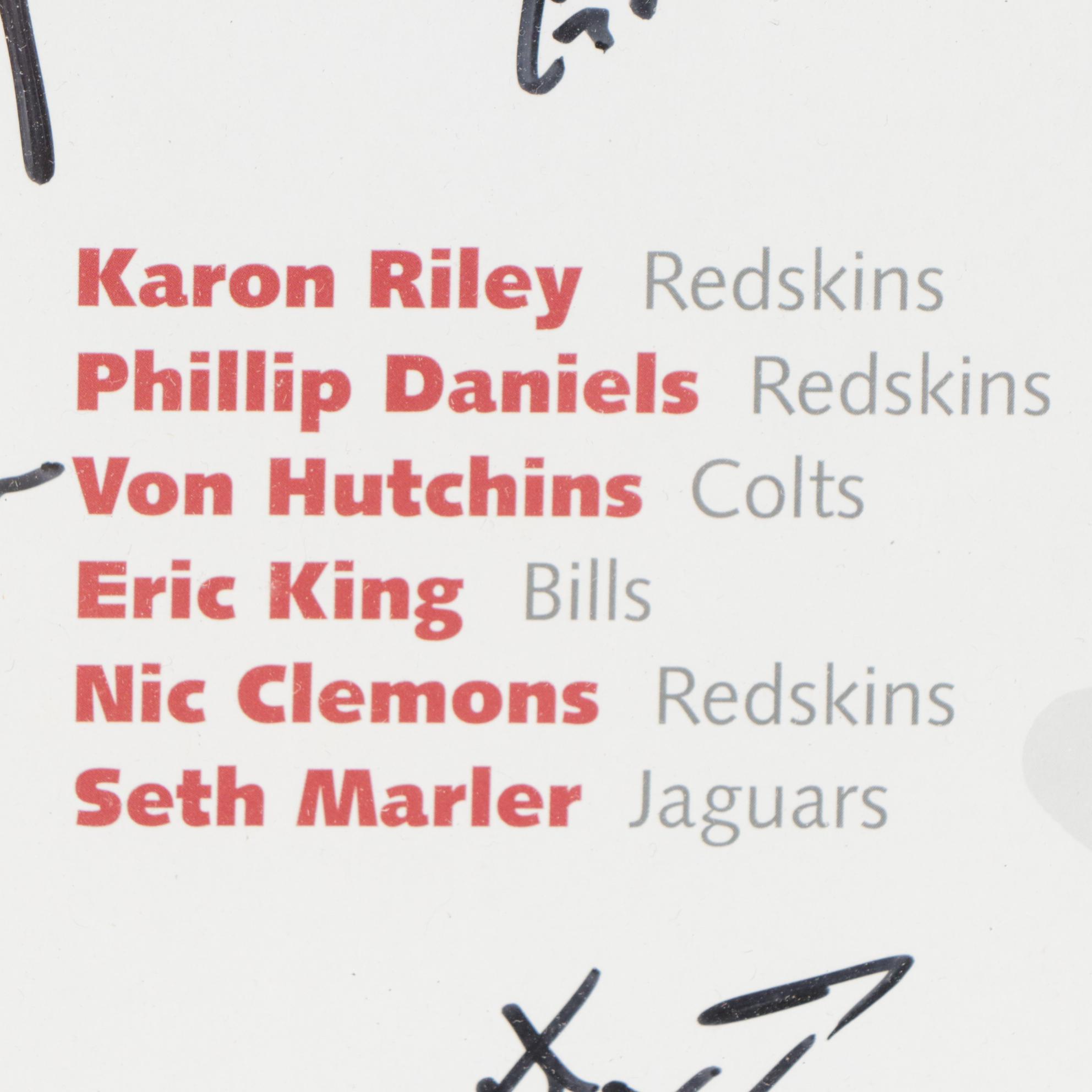 CES "Night of Champions" Poster Signed by Brian Urlacher and More