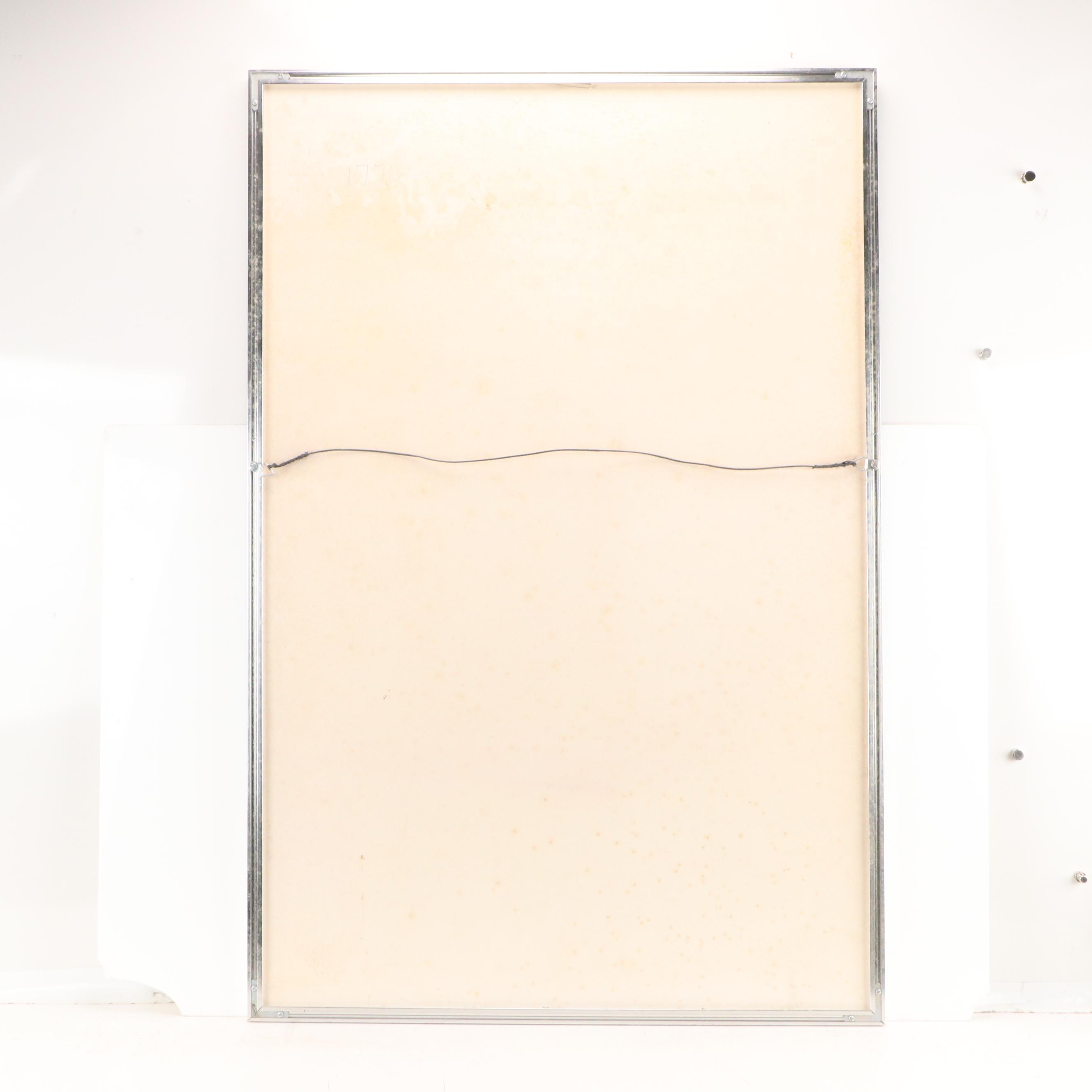 The Rolling Stones Offset Lithograph Poster "American Tour 1972"