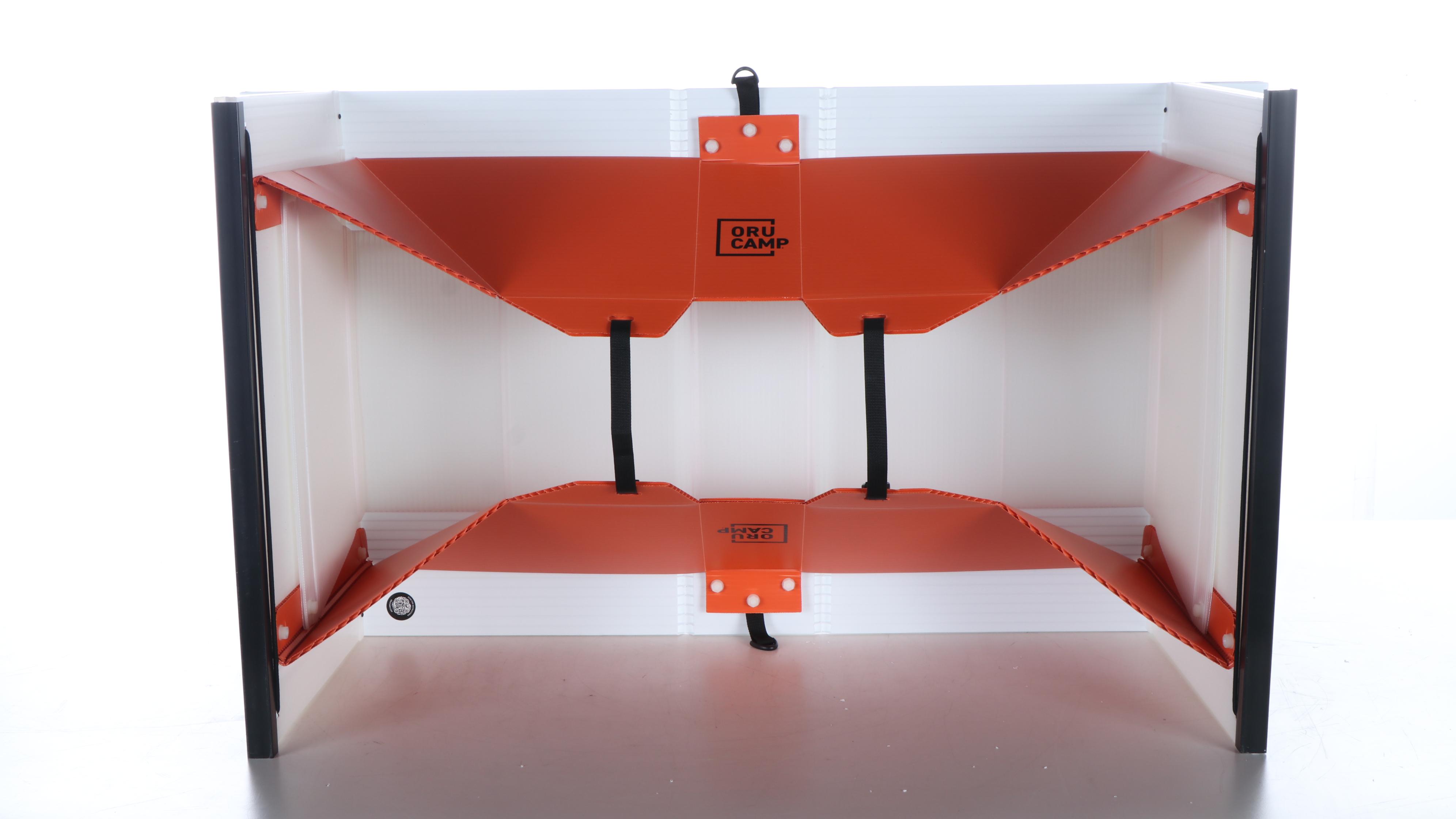 Oru Kayak Camp Clip Cube, Pop Lounge and Switch Table