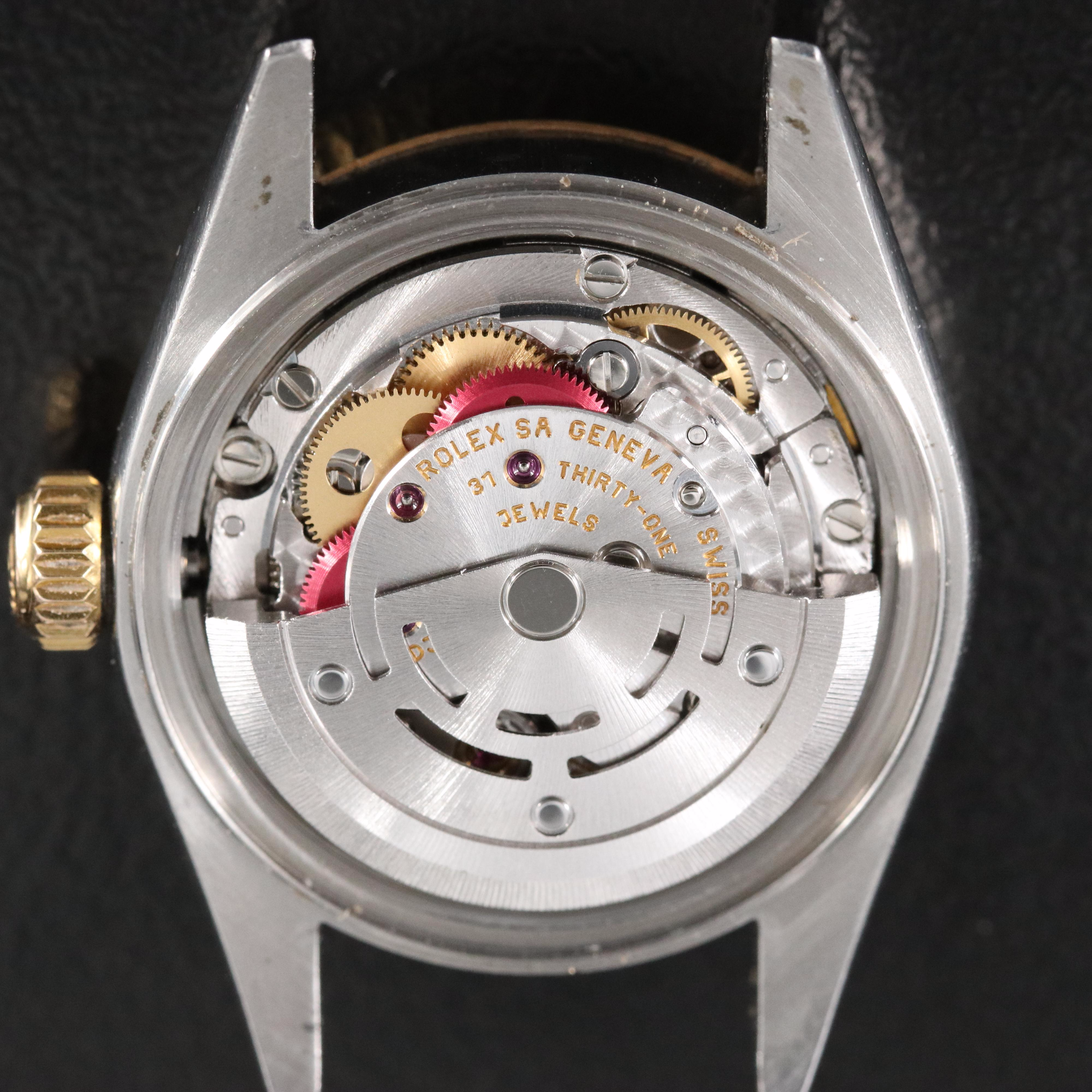 Rolex Datejust 79173 Mother-of-Pearl Dial 18K Gold Steel Automatic Watch