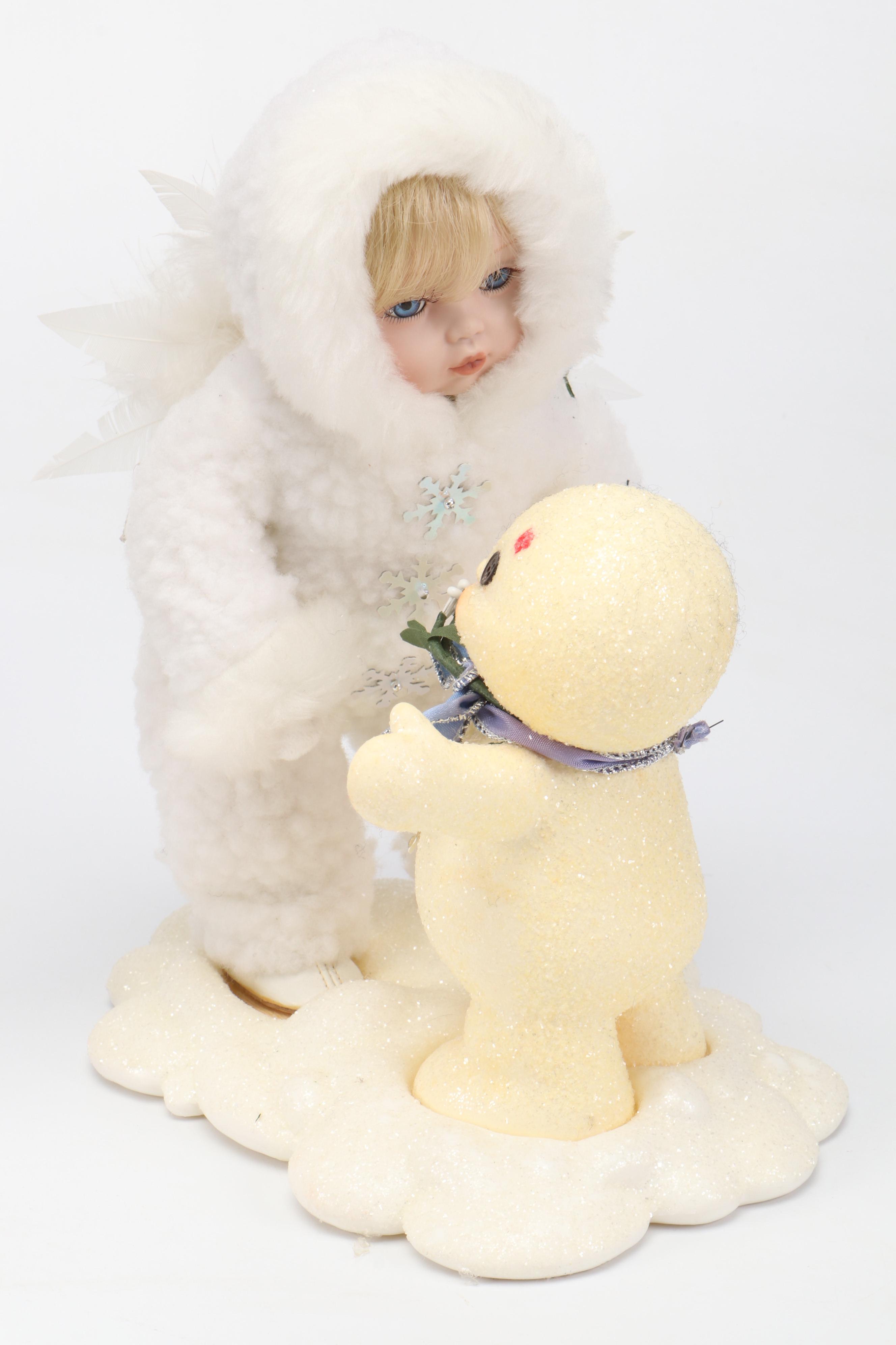 The Ashton Drake Snow Babies Follow the Leader and Other Dolls, 1990s