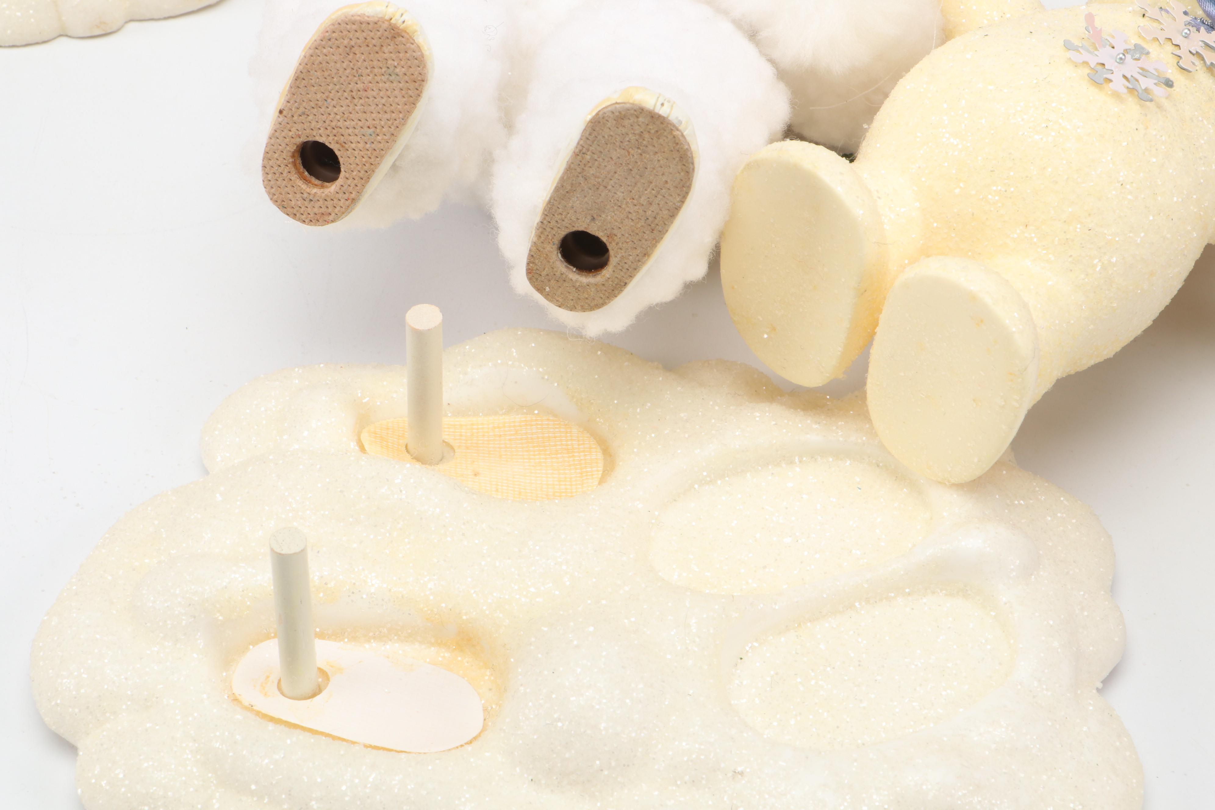 The Ashton Drake Snow Babies Follow the Leader and Other Dolls, 1990s