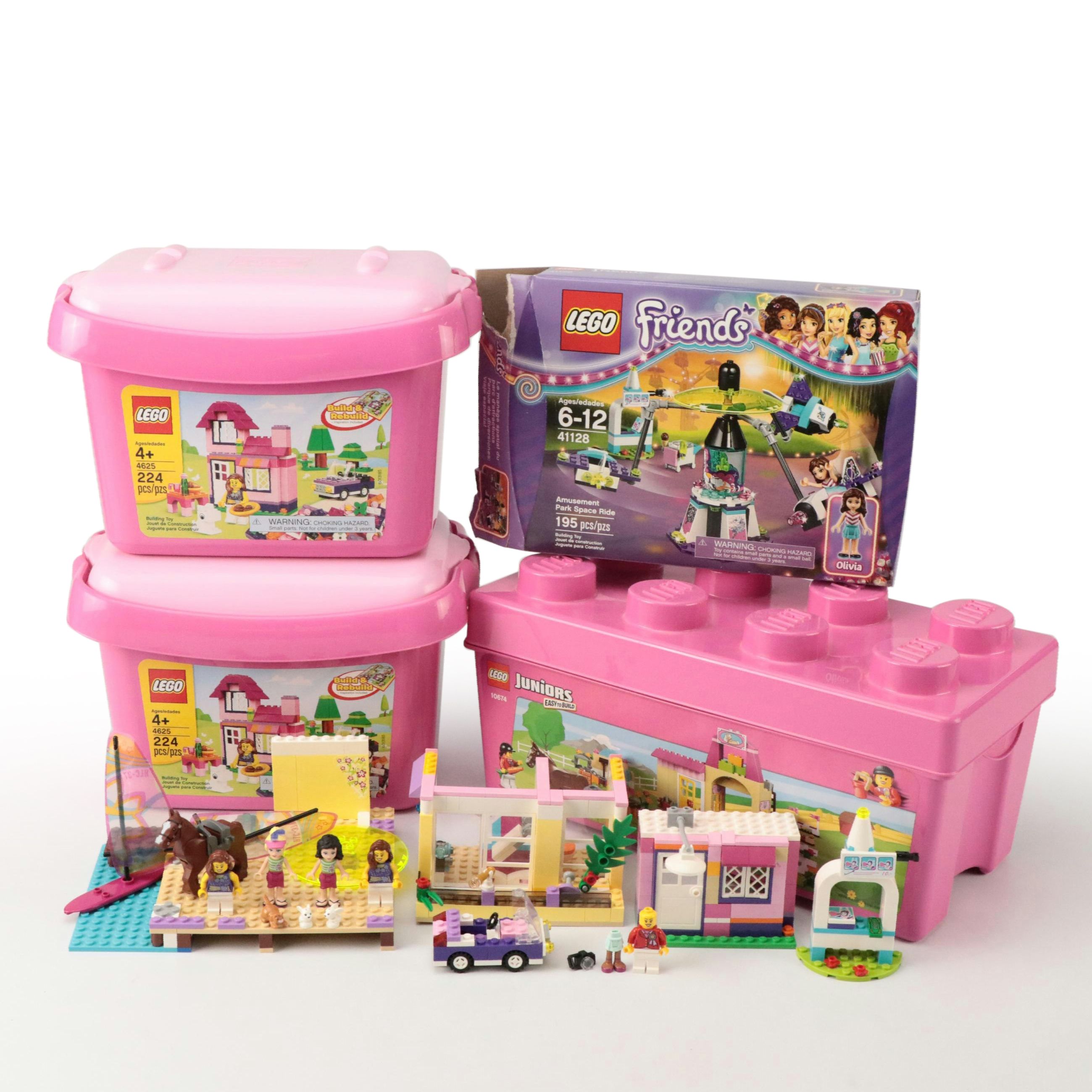 LEGO "Friends," "Juniors" and More Construction Toy Blocks