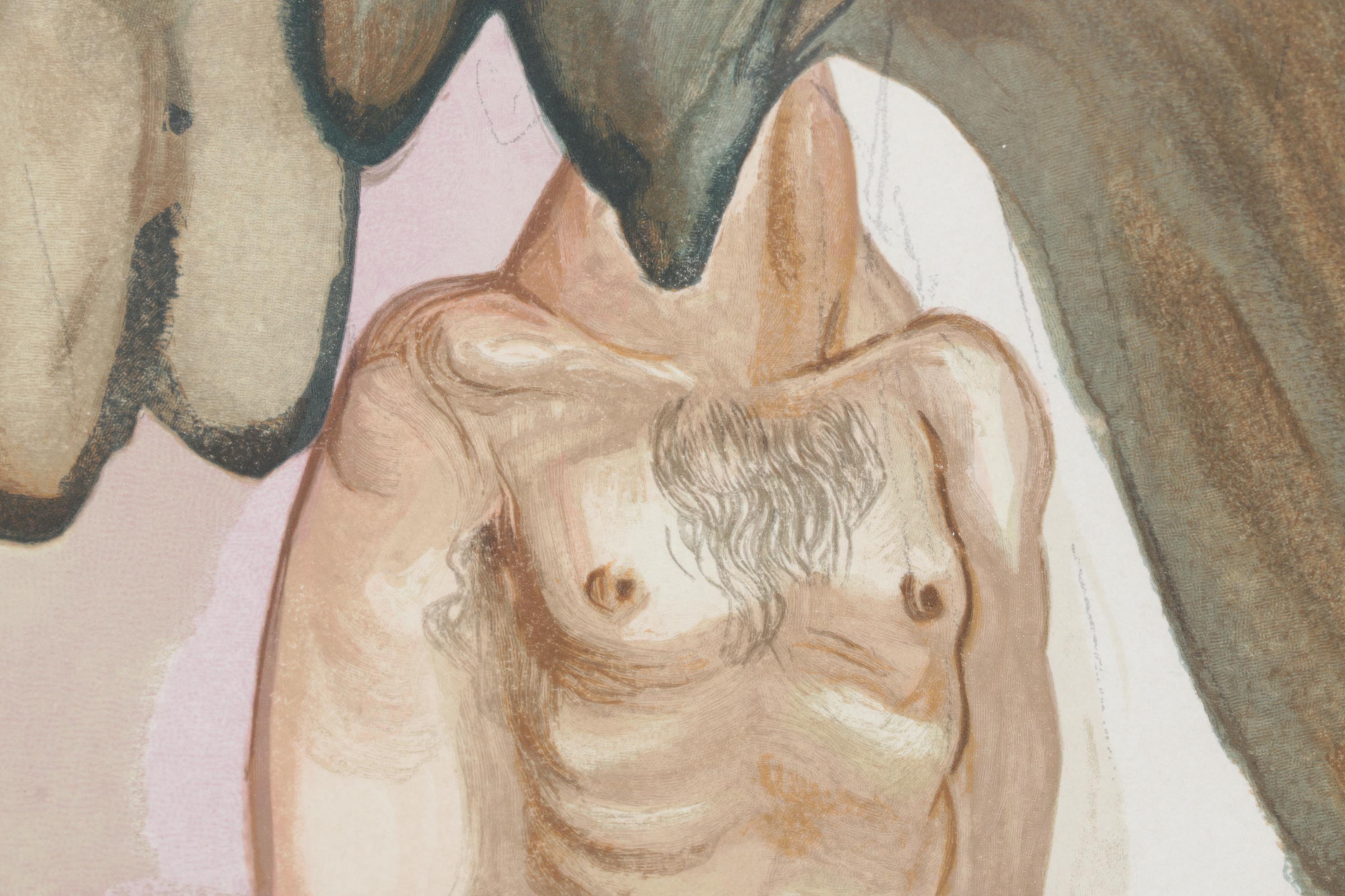 Salvador Dalí Wood Engraving "Les Prevaricateurs," 1960 - 1964