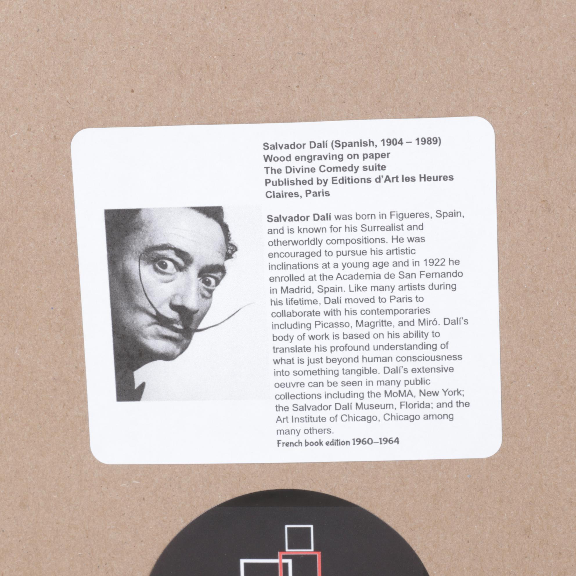 Salvador Dalí Wood Engraving "Les Prevaricateurs," 1960 - 1964