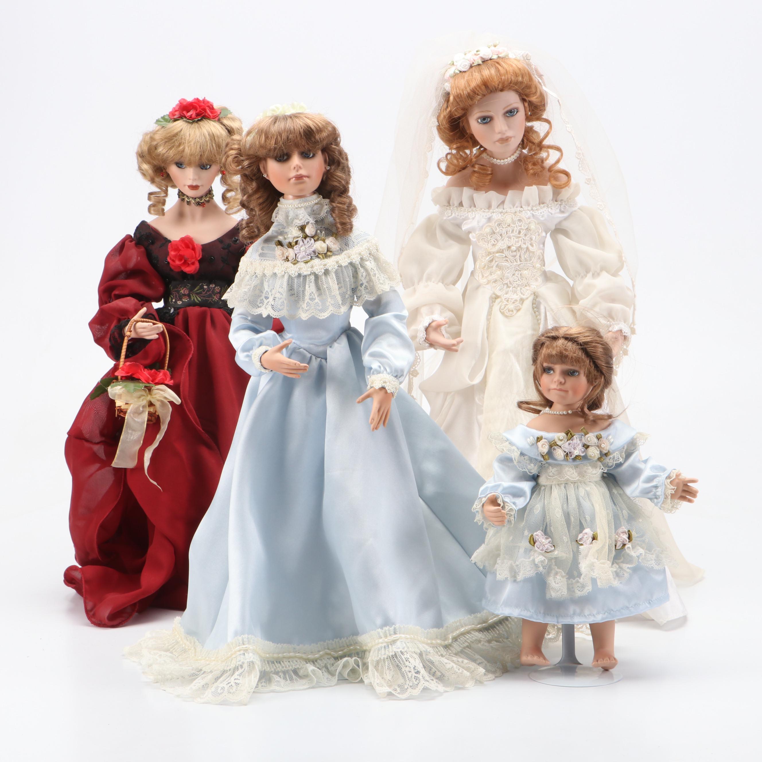 Tom Francirek for Paradise Galleries "Rosalind" and More Porcelain Dolls