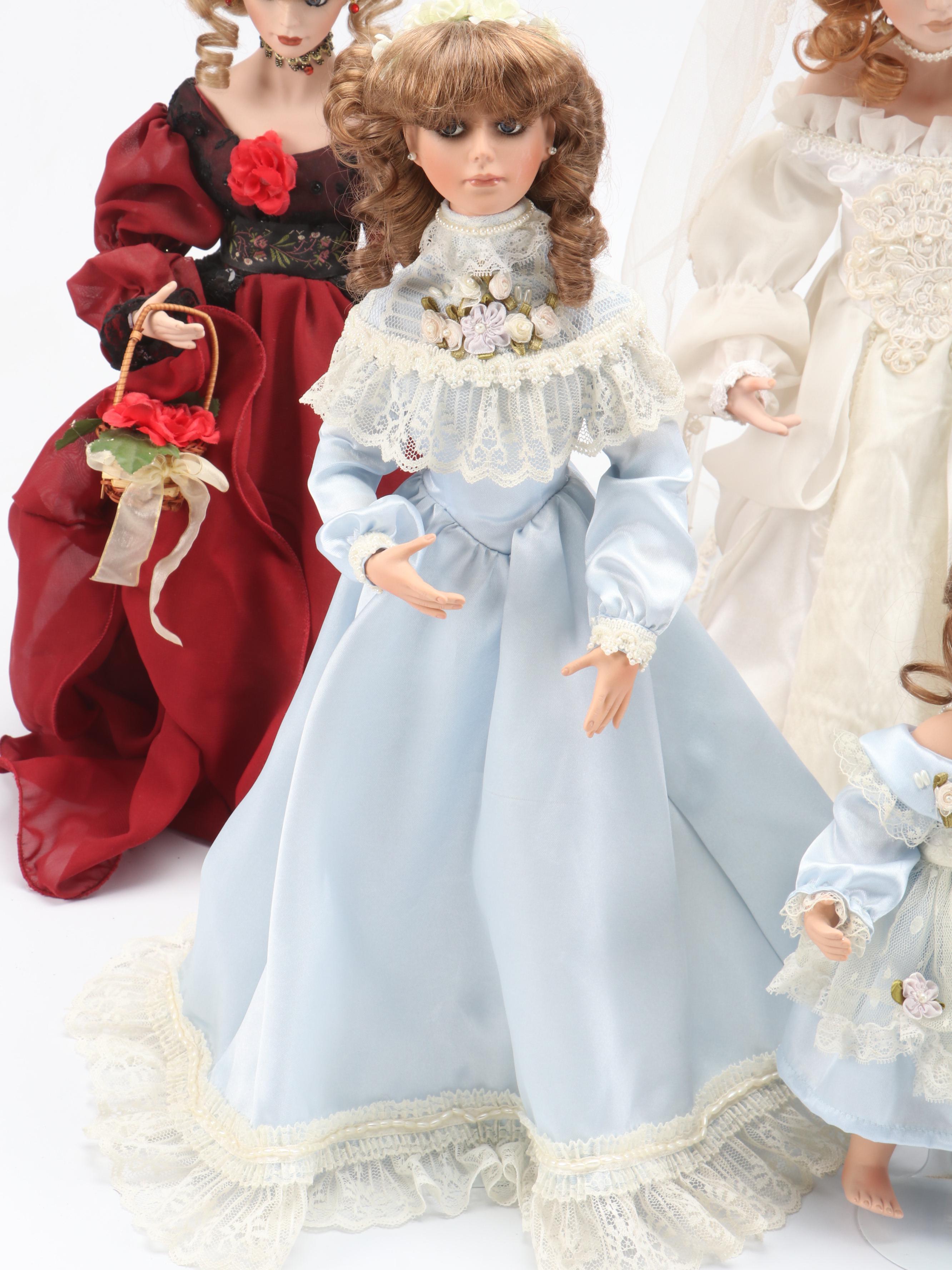 Tom Francirek for Paradise Galleries "Rosalind" and More Porcelain Dolls