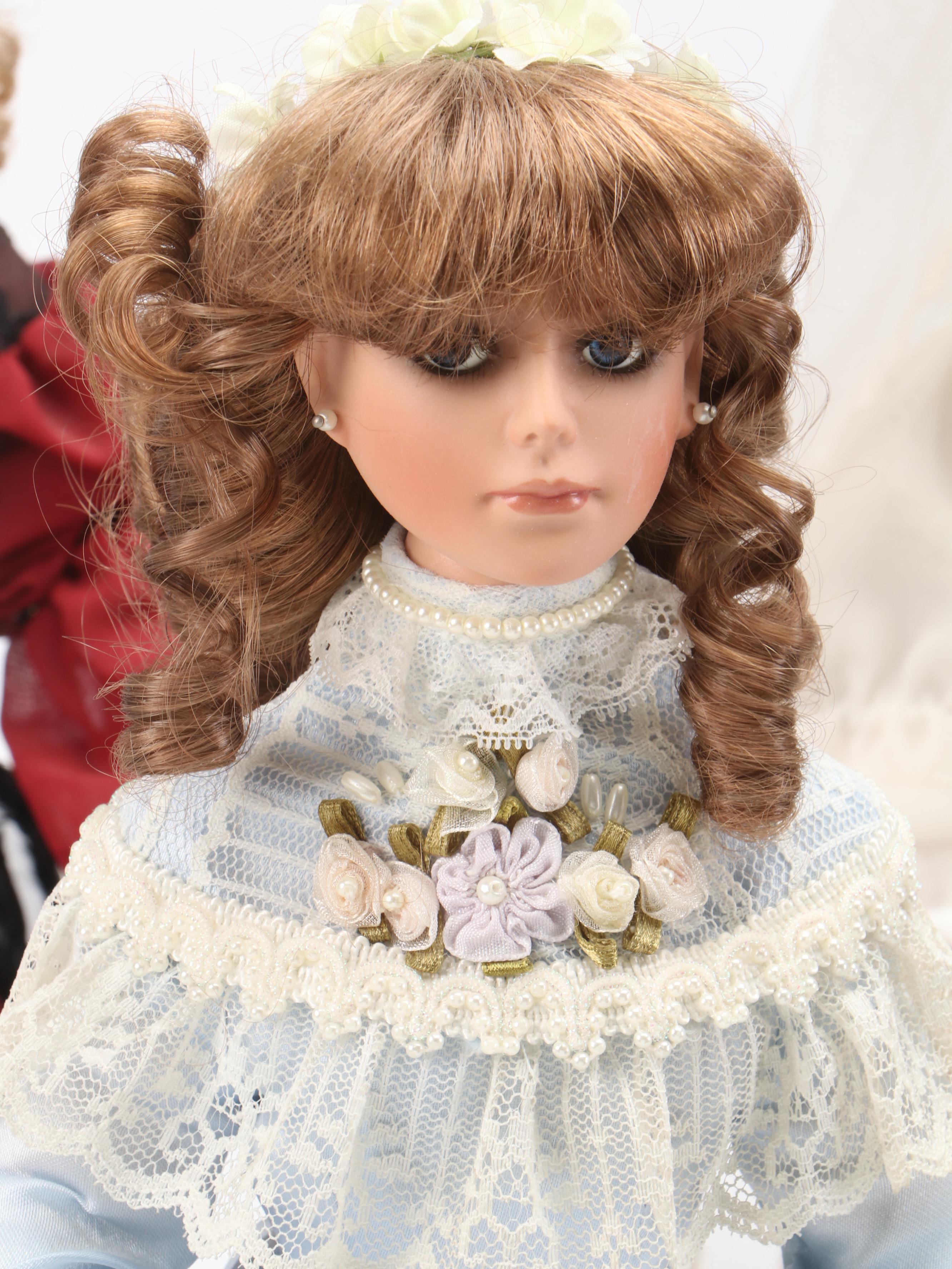 Tom Francirek for Paradise Galleries "Rosalind" and More Porcelain Dolls
