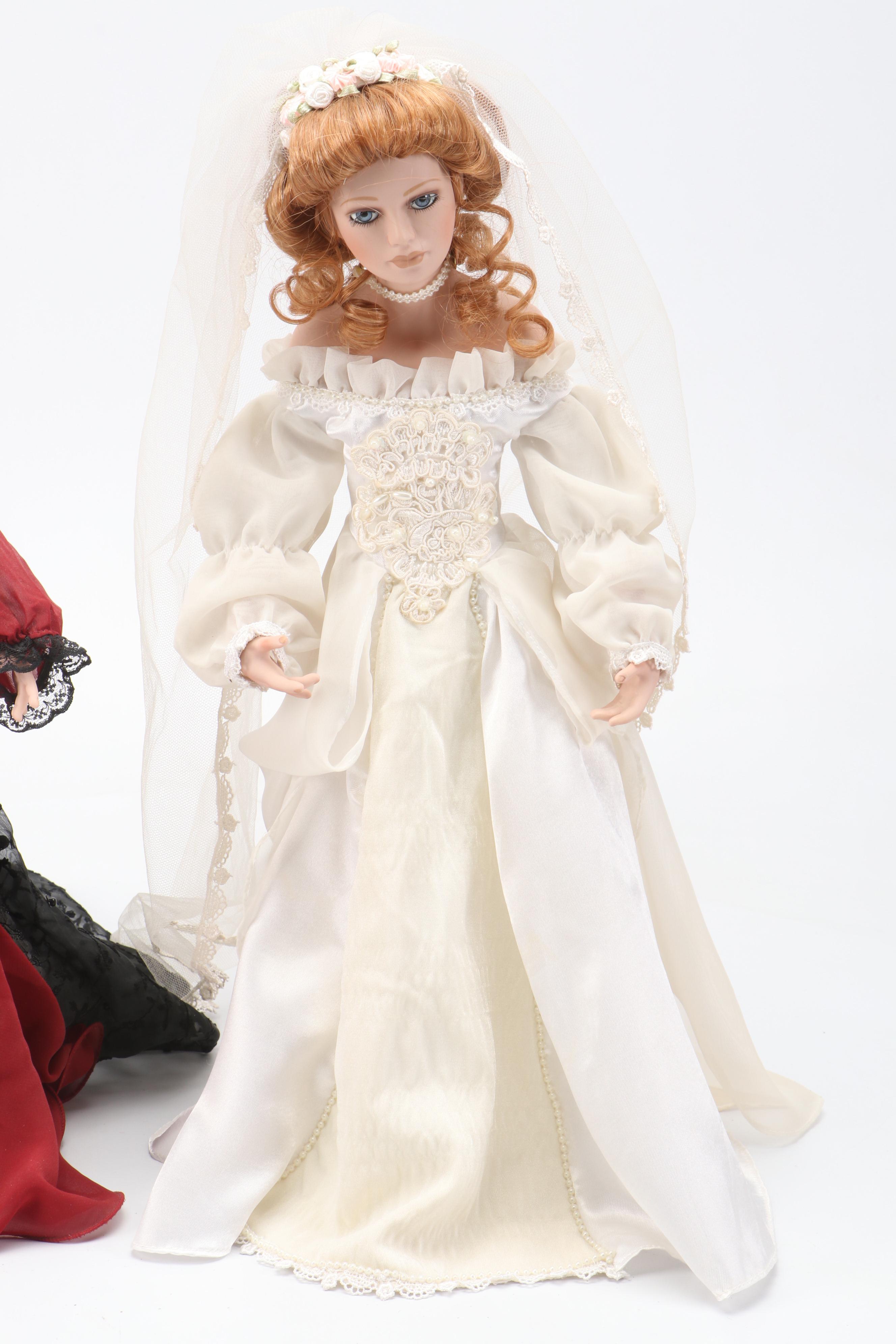 Tom Francirek for Paradise Galleries "Rosalind" and More Porcelain Dolls