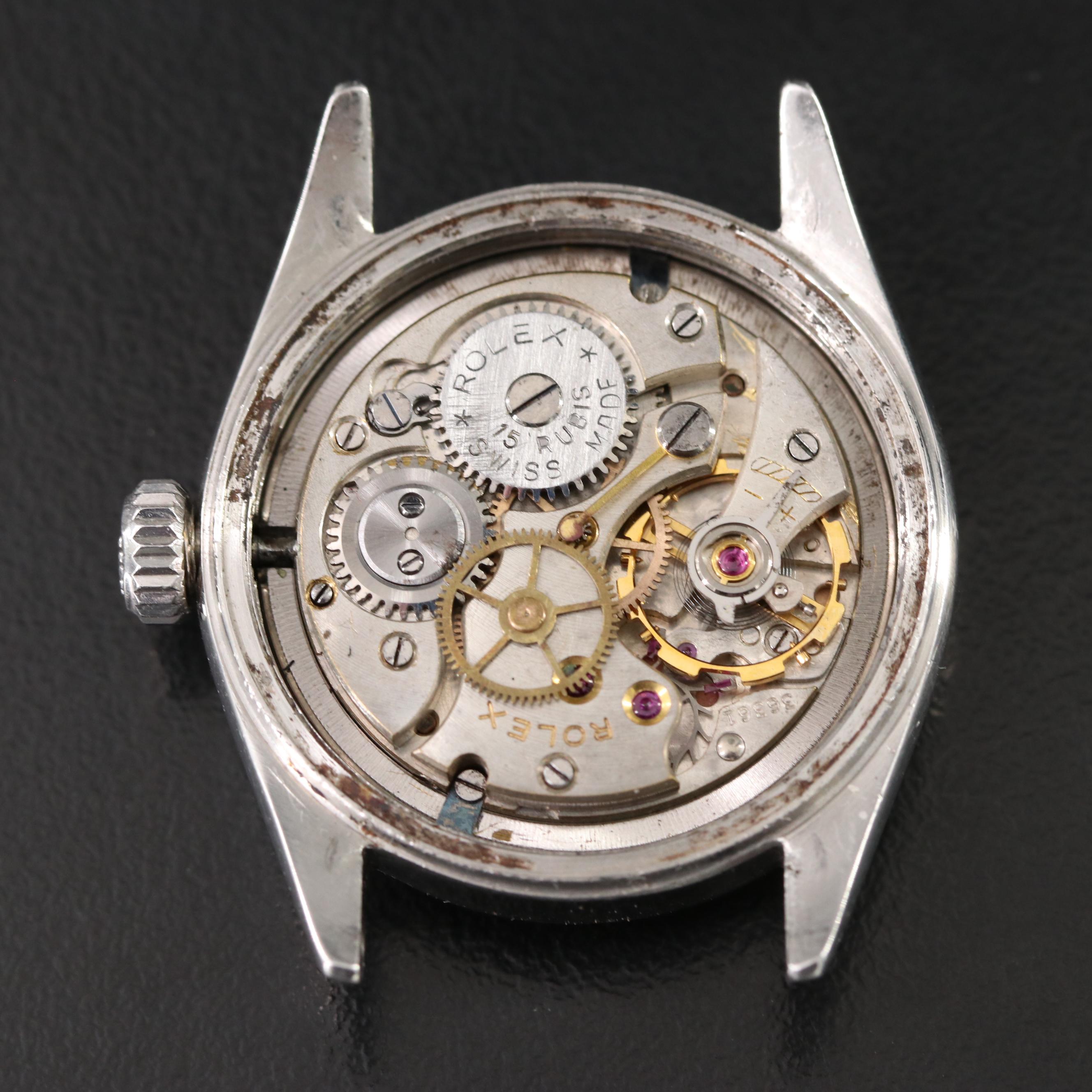 Vintage Rolex Oyster Royal 6246 Steel Automatic Watch