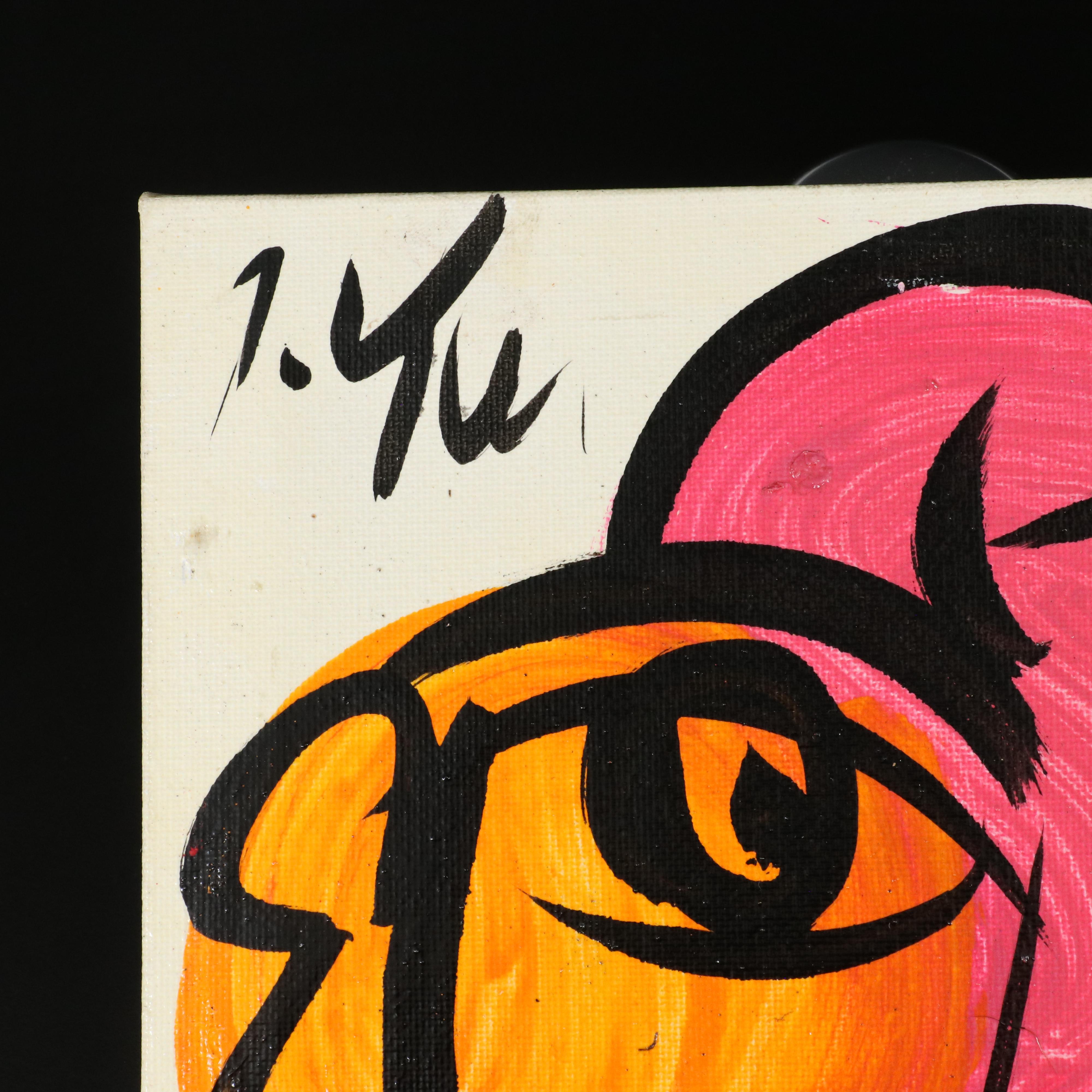 Peter Robert Keil Stylized Acrylic Portrait